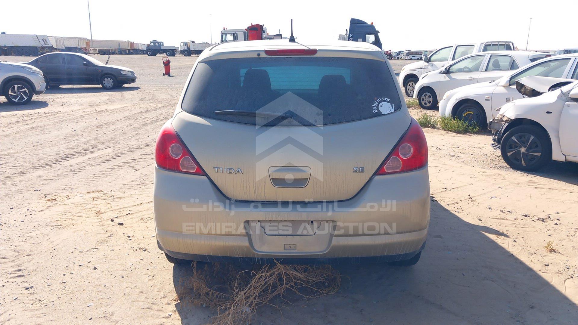 2008 NISSAN TIIDA VIN: JN1CC13CX8T005882