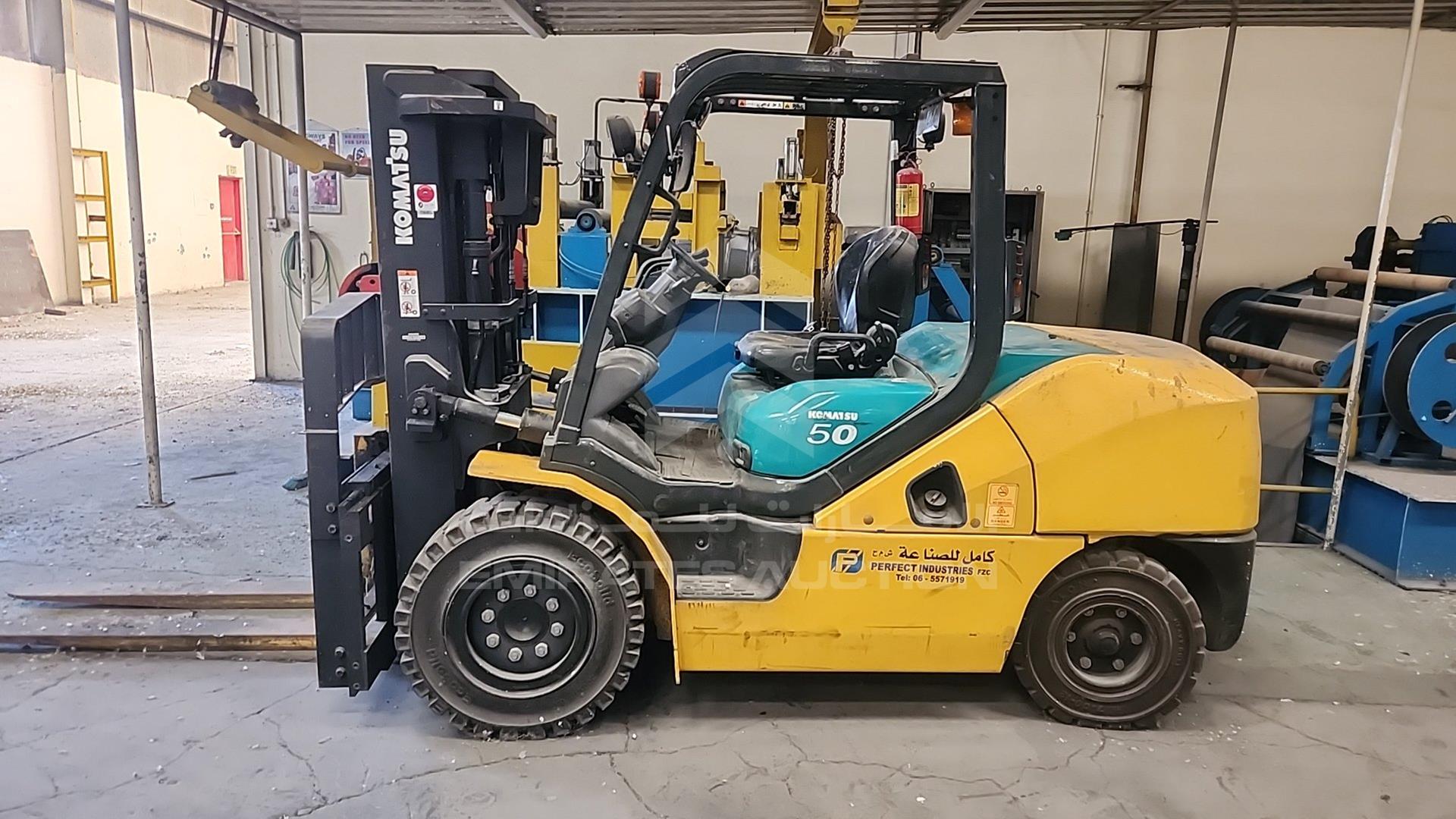 2016 KOMATSU FD50 VIN: 138526