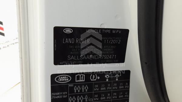 Range Rover Sport 2013 SALLSAAE4DA792471 Image 13
