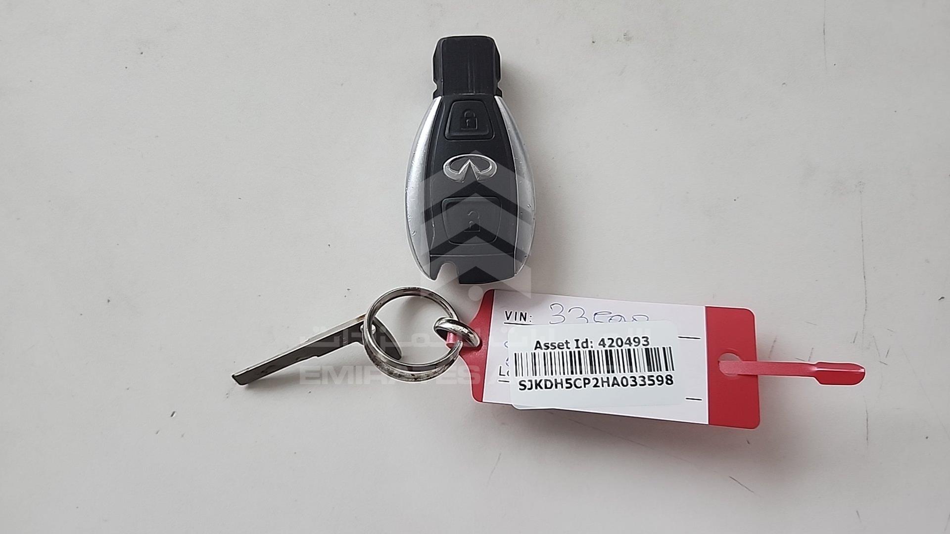 2017 INFINITI Q 30 VIN: SJKDH5CP2HA033598