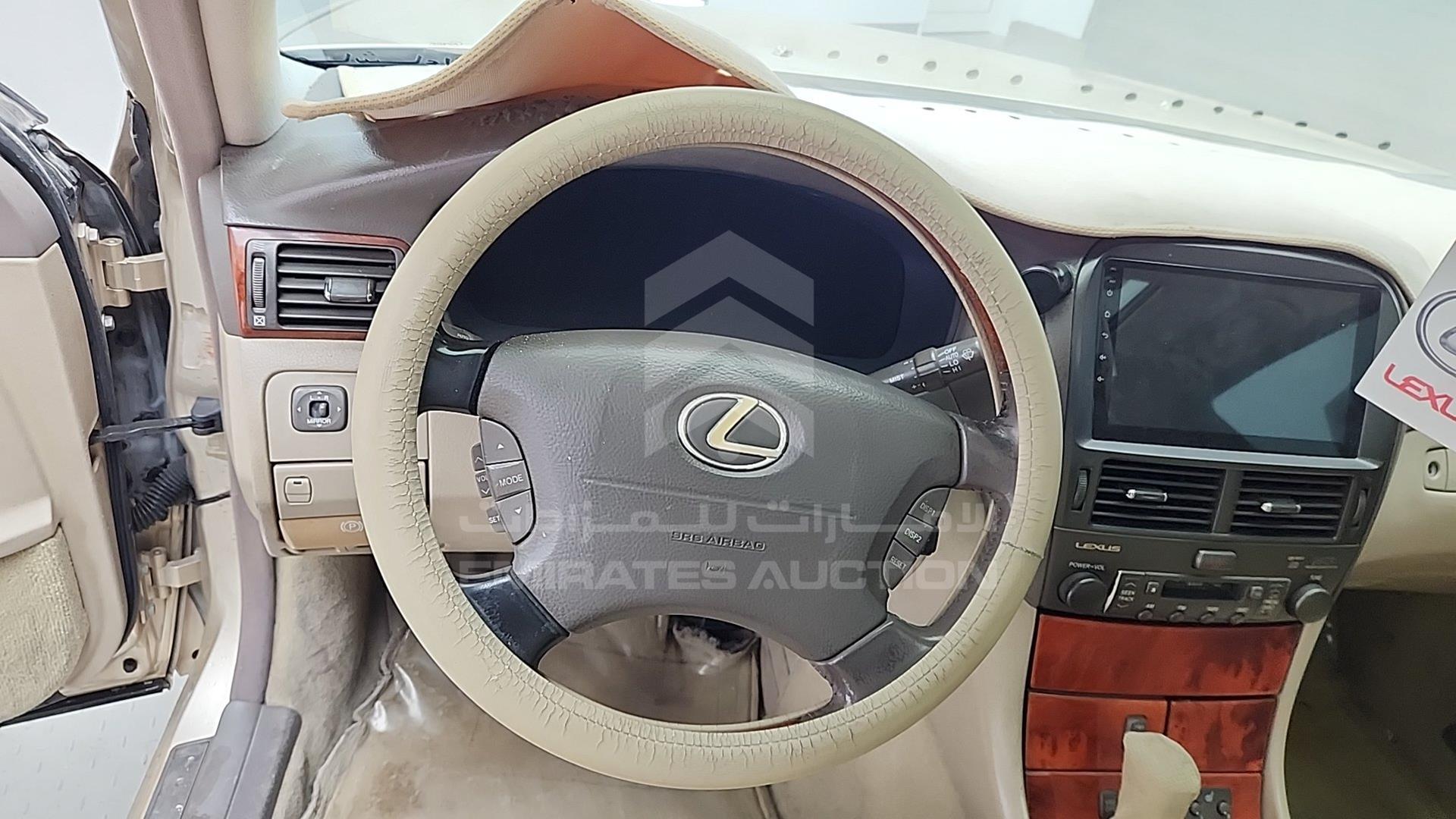 2001 LEXUS LS 430 VIN: JTHBN30FX10024631