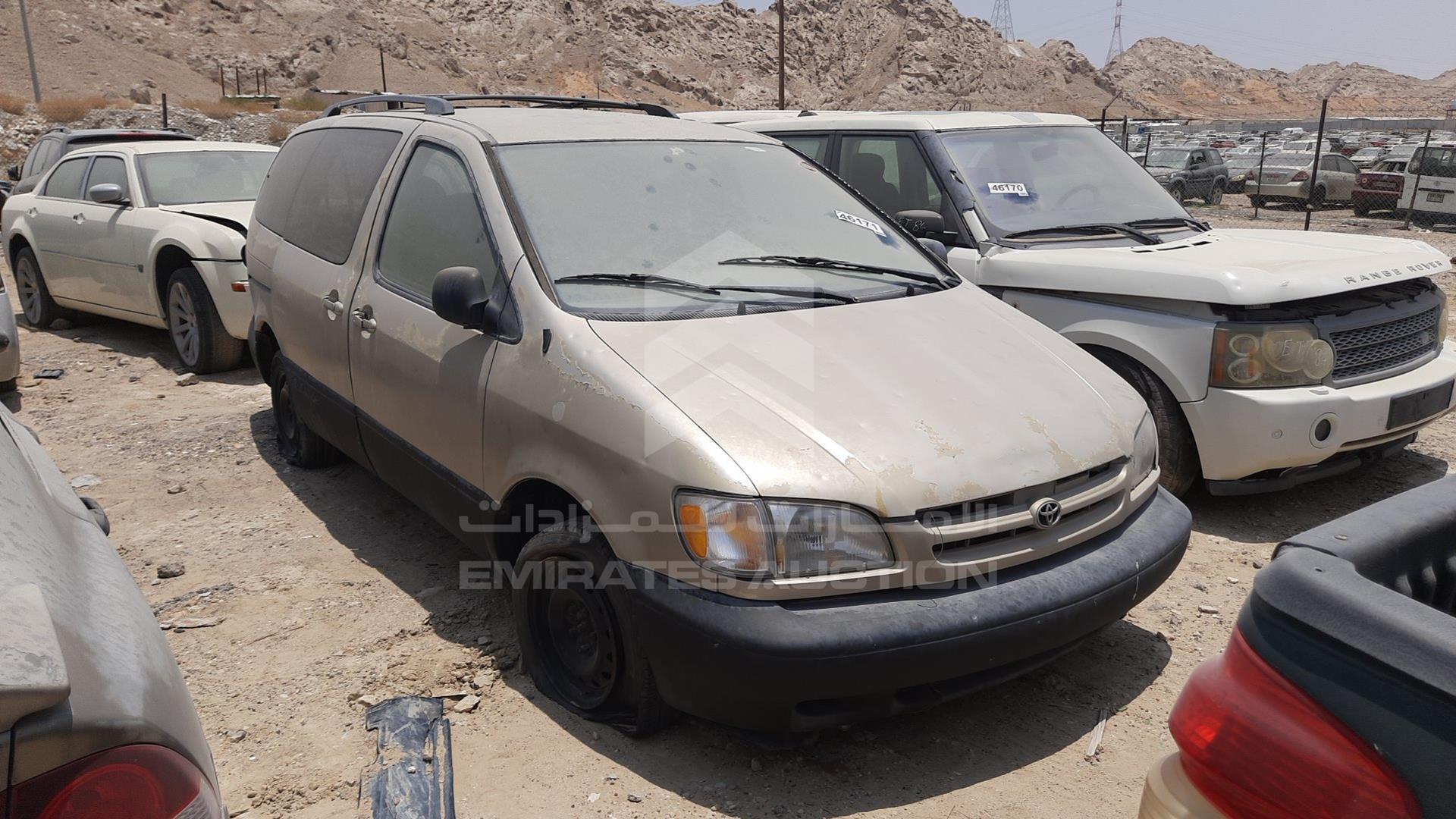 2000 TOYOTA SIENNA VIN: 4T3ZF13C9YU232654