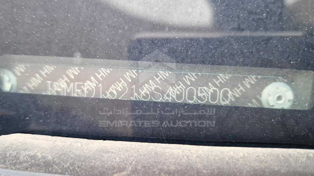 هوندا سيفيك 2006 — رقم الشاسيه على الهيكل — صورة 4