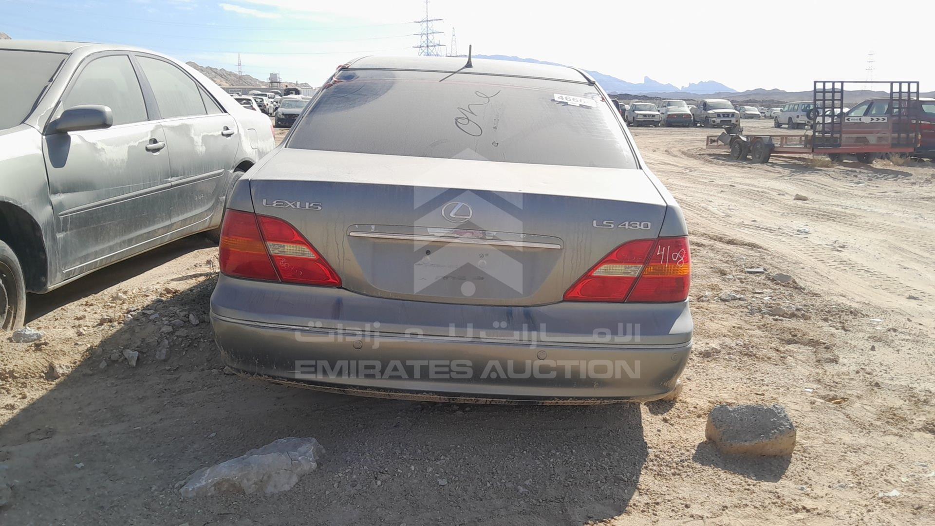 2003 LEXUS LS 430 VIN: JTHBN30F330116604