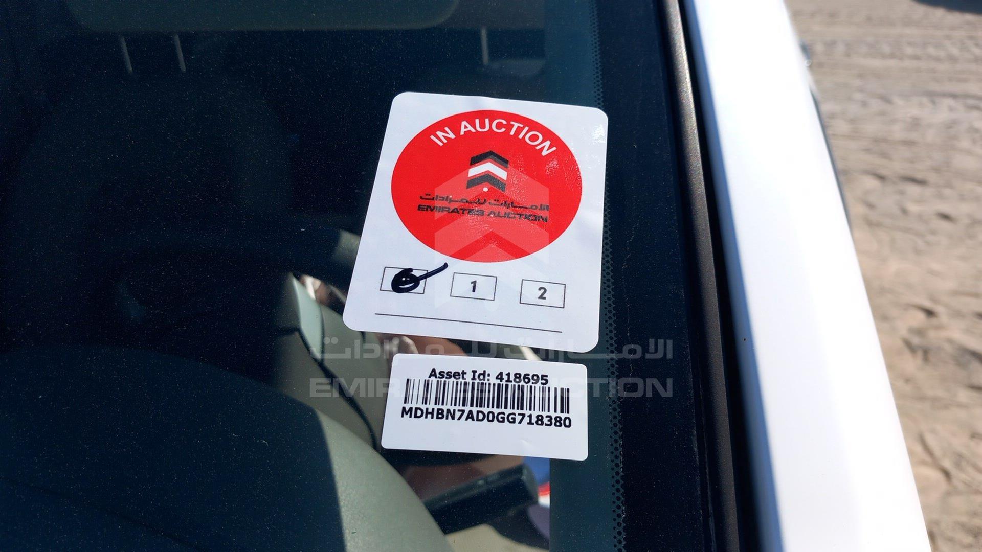 2016 NISSAN SUNNY VIN: MDHBN7AD0GG718380