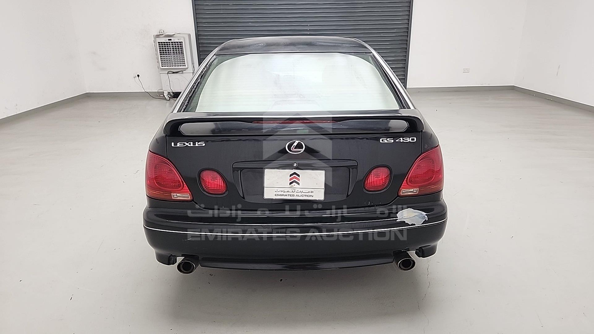 2001 LEXUS GS 430 VIN: JT8BL69SX10007206