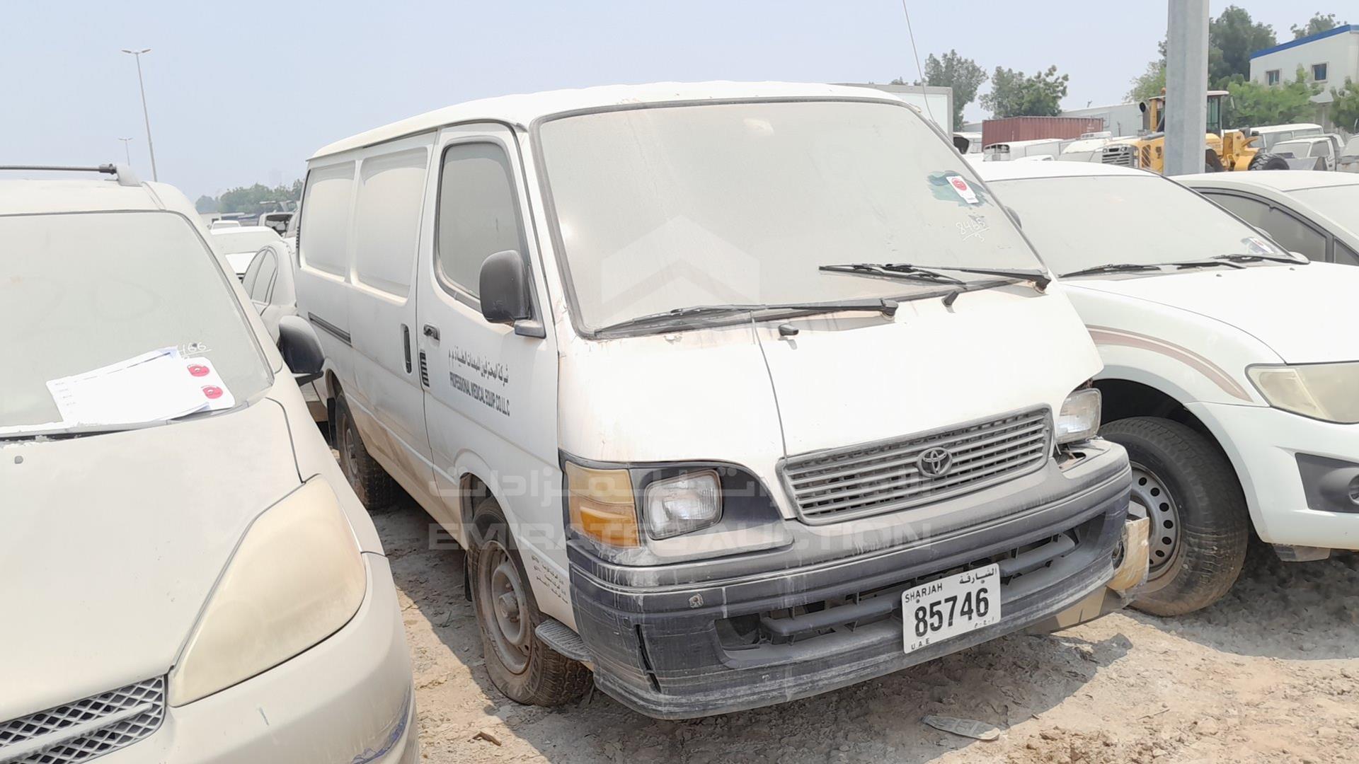 2003 TOYOTA HIACE VIN: JT4ZR119537010325