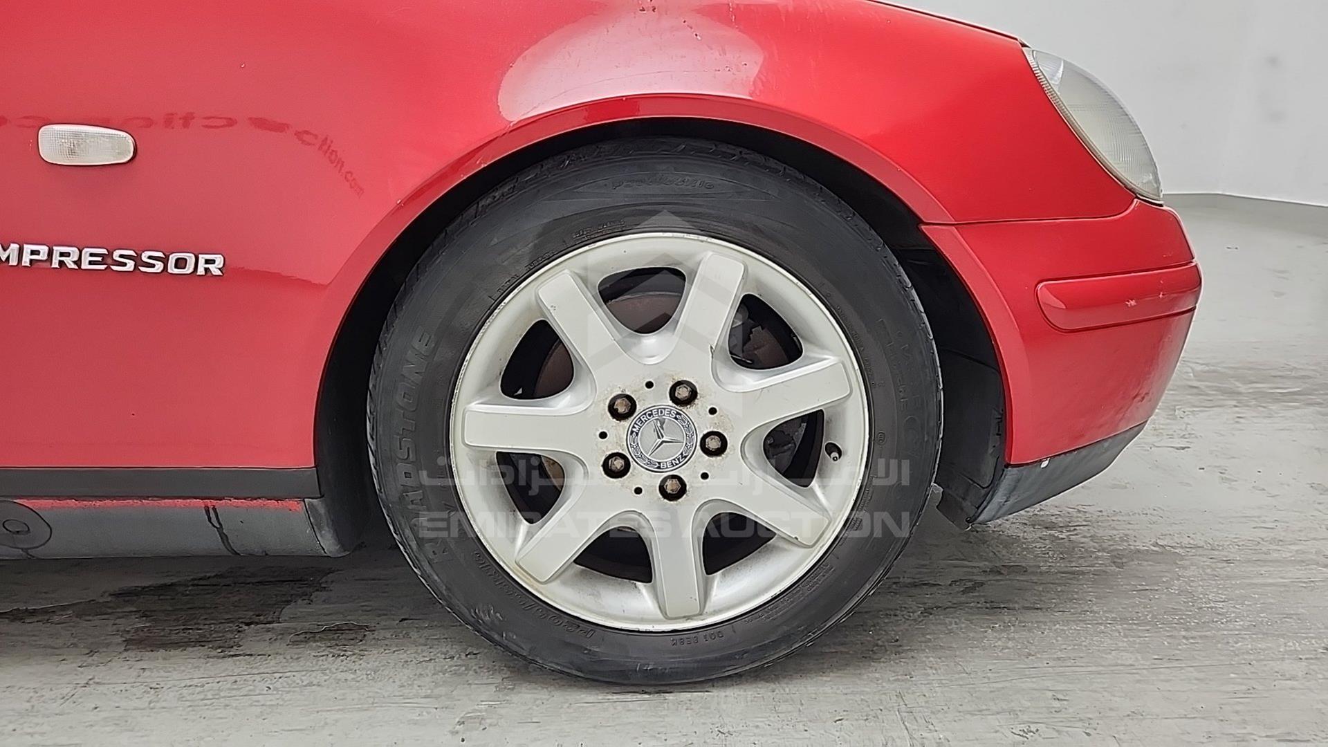 2000 MERCEDES SLK230 VIN: WDB1704471F115333