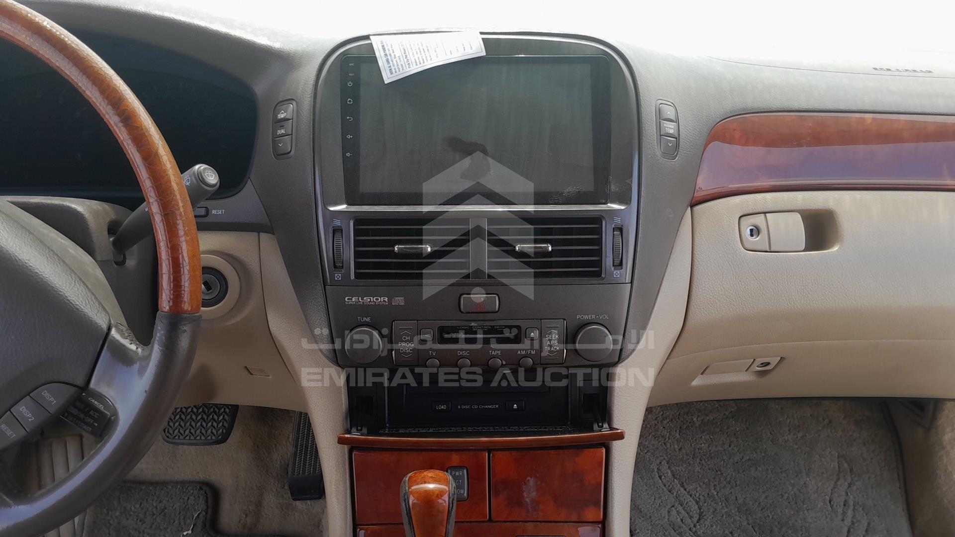 2001 LEXUS LS 430 VIN: JTHBN30F010018191