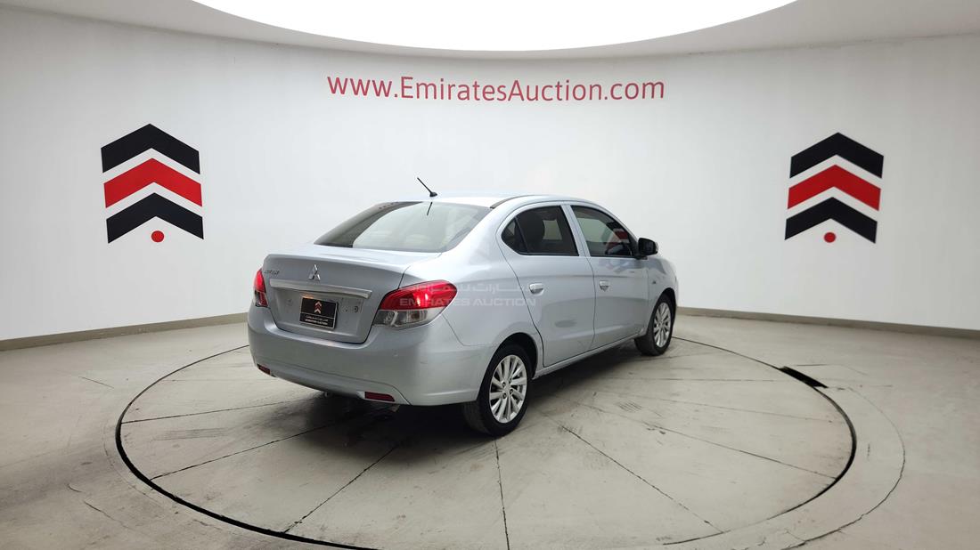 2020 Mitsubishi Attrage — Rear Right Angle — Photo 9
