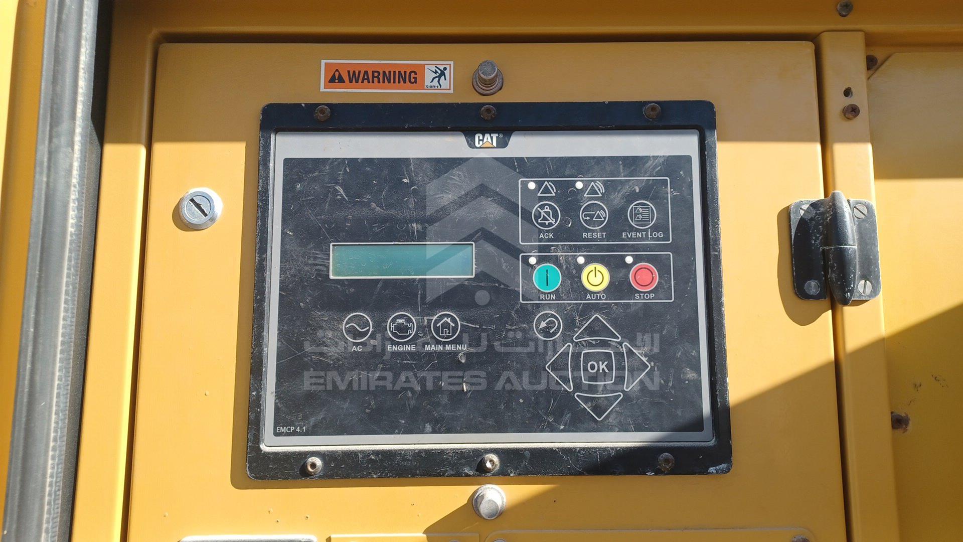 0 GENERATOR CATERPILLAR 500KVA VIN: CAT00000LC1G01336
