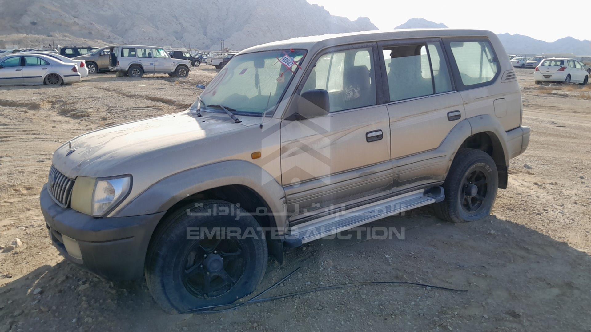 2000 TOYOTA PRADO VIN: JT3BM99J4Y0034844