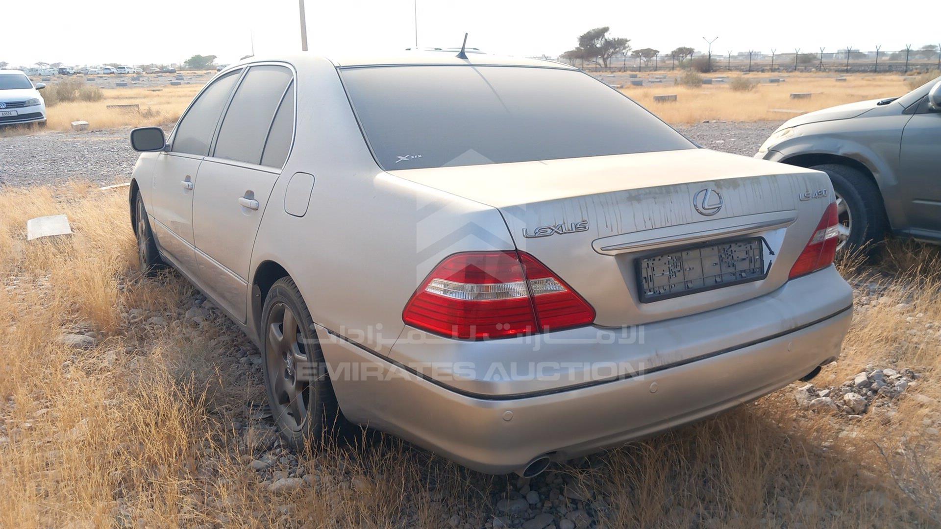 2005 LEXUS LS 430 VIN: JTHBN36F755015370