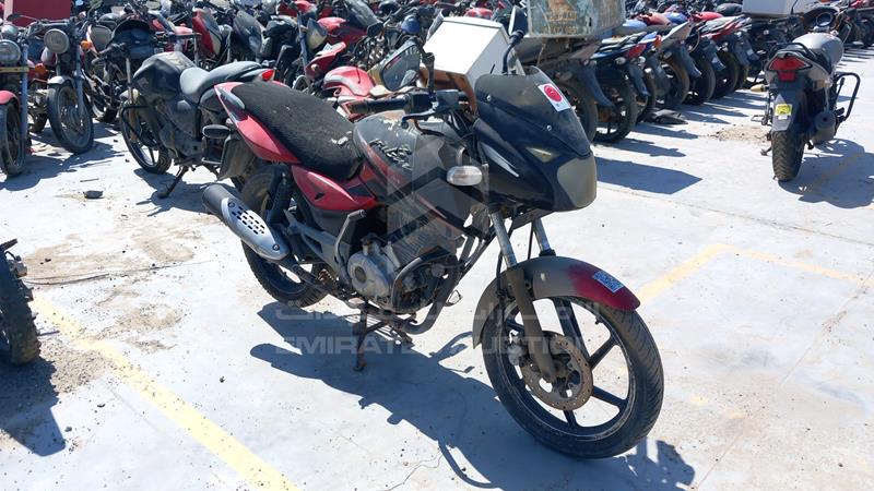 MD2A11CZ6FWD40130 Auction: EmiratesAuction Lot: 406806 MD2A11CZ6FWD40130 Bajaj 150 CC 2015 RED Photo 18