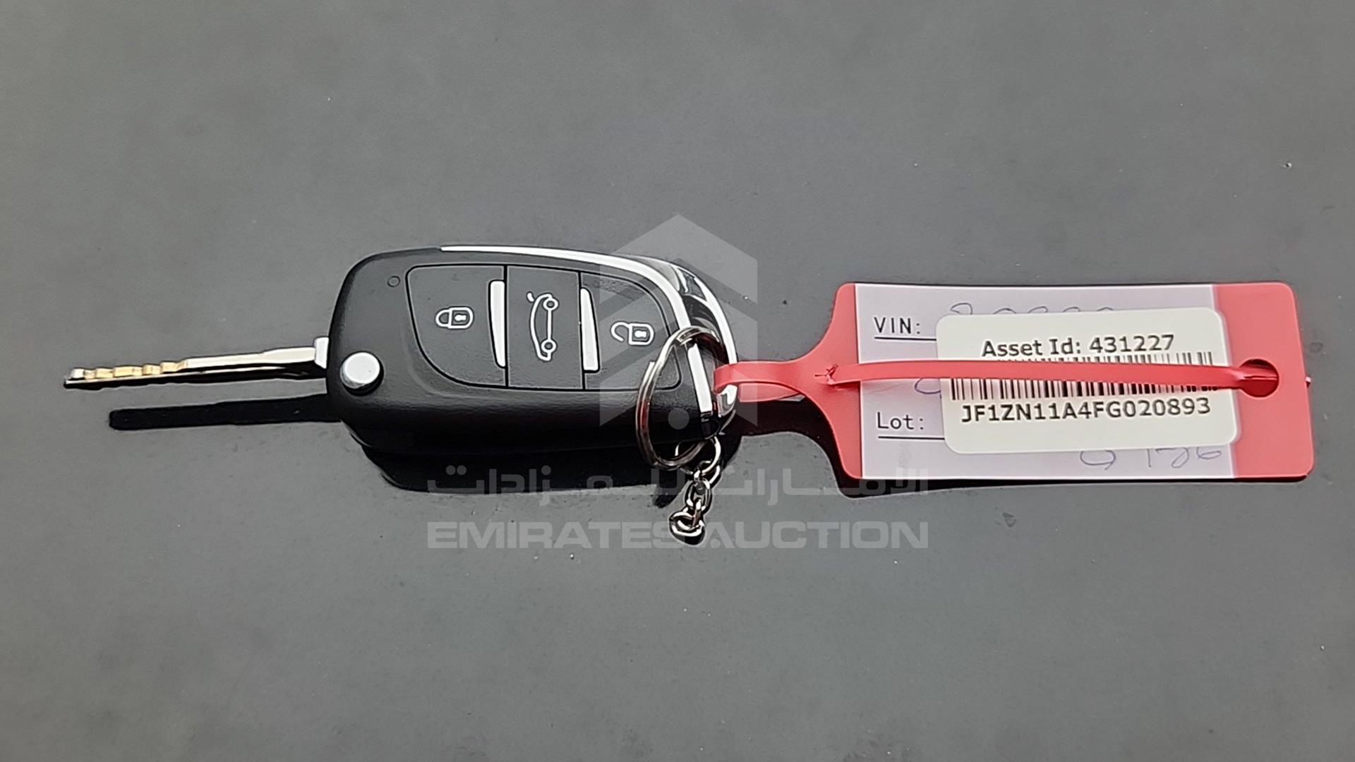2015 TOYOTA GT86 VIN: JF1ZN11A4FG020893