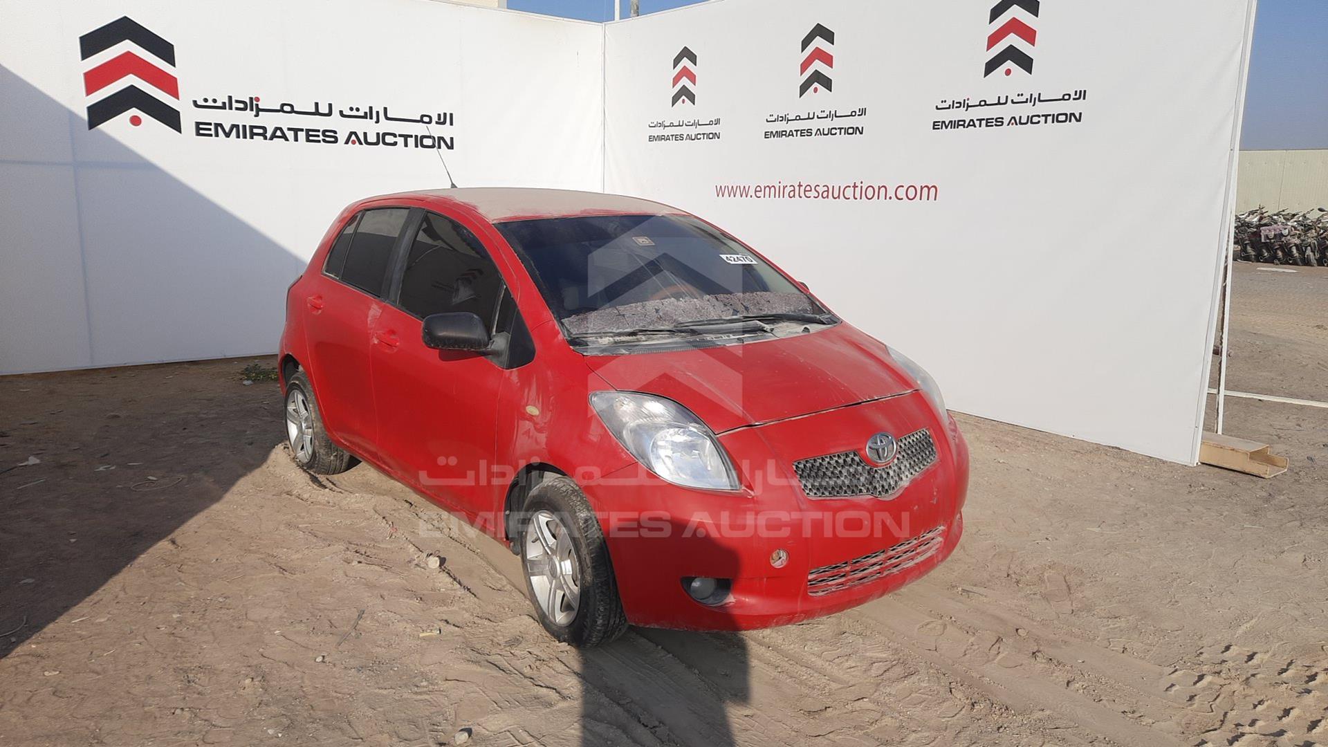 2007 TOYOTA YARIS VIN: JTDKW923X75070296