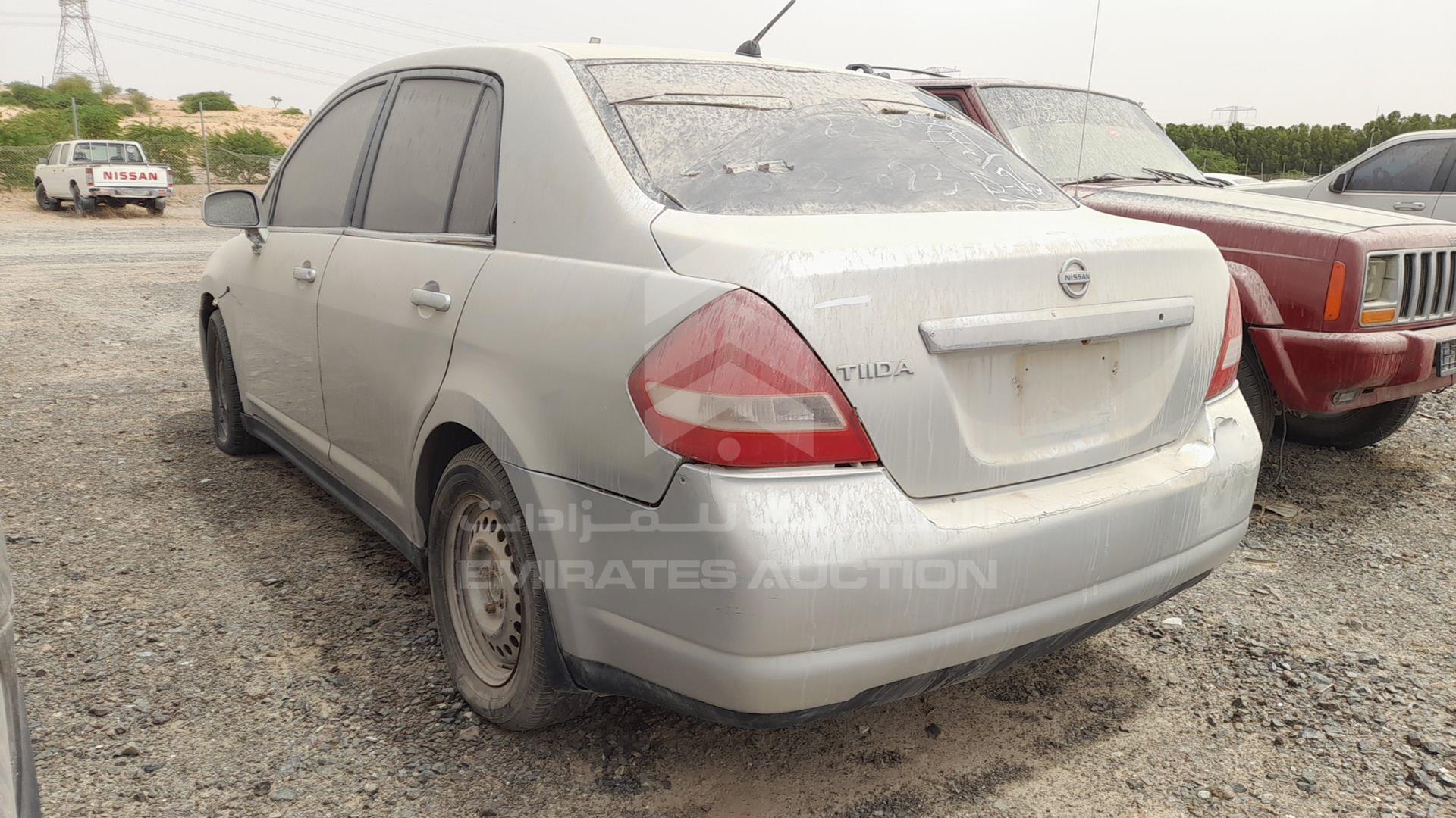 2008 NISSAN TIIDA VIN: JN1CC11C08T009944