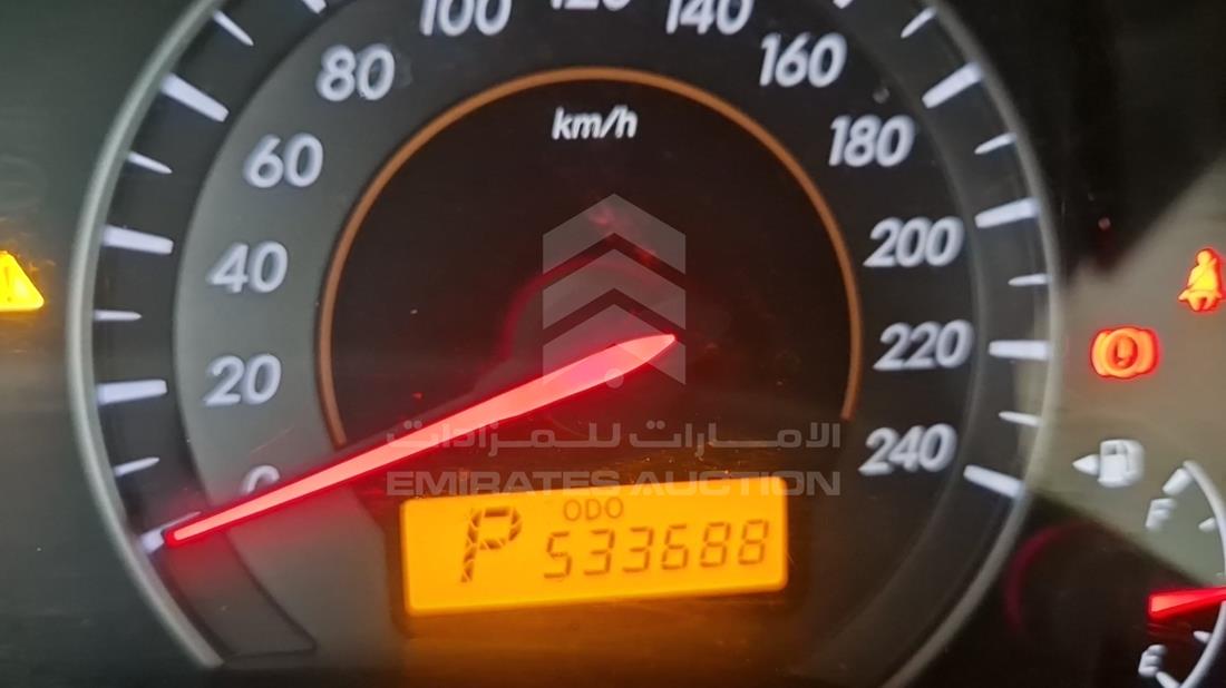 تويوتا كورولا 2008 — قراءة العداد — صورة 2