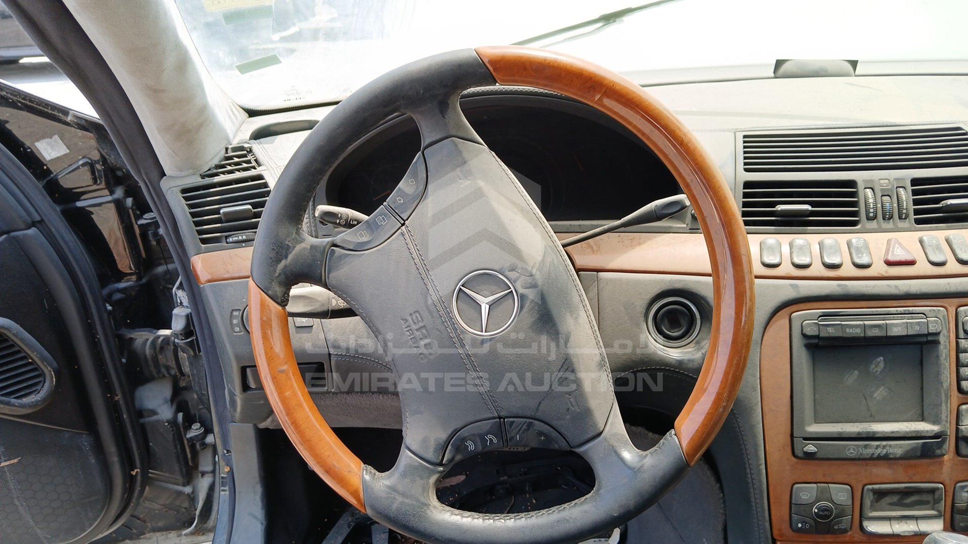 2001 MERCEDES S 600 VIN: WDB2201781A207496