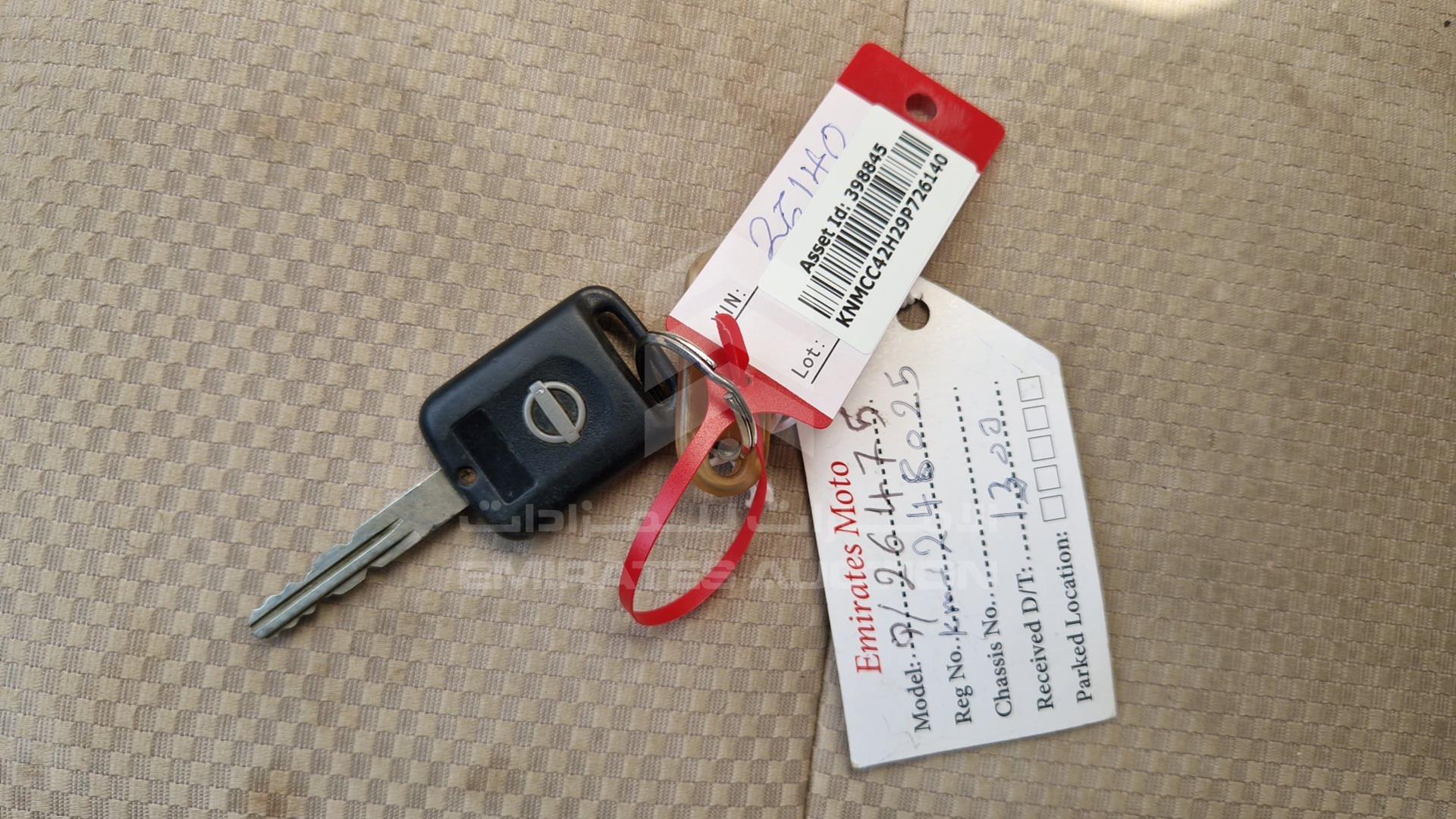 2009 NISSAN SUNNY VIN: KNMCC42H29P726140