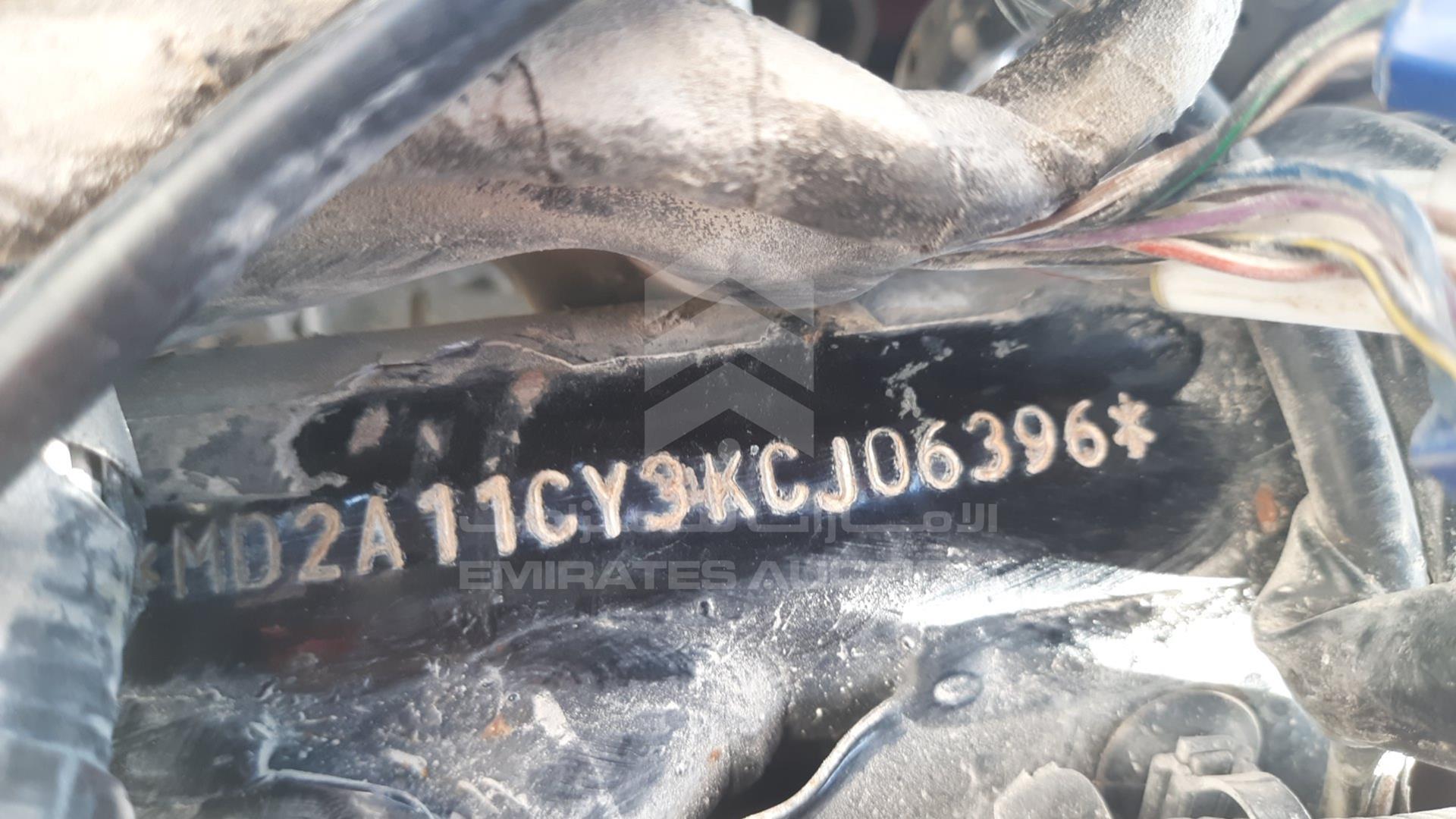 2019 BAJAJ PULSAR VIN: MD2A11CY3KCJ06396