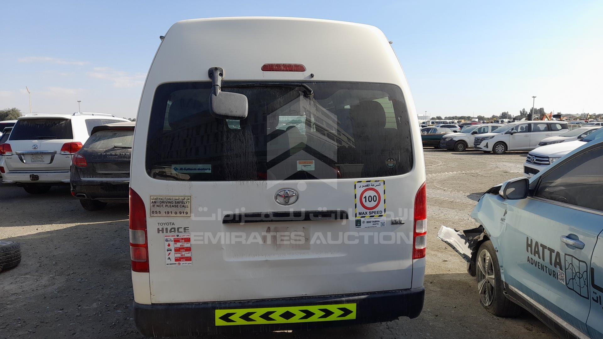 2018 TOYOTA HIACE VIN: JTGSX22P6J6196974