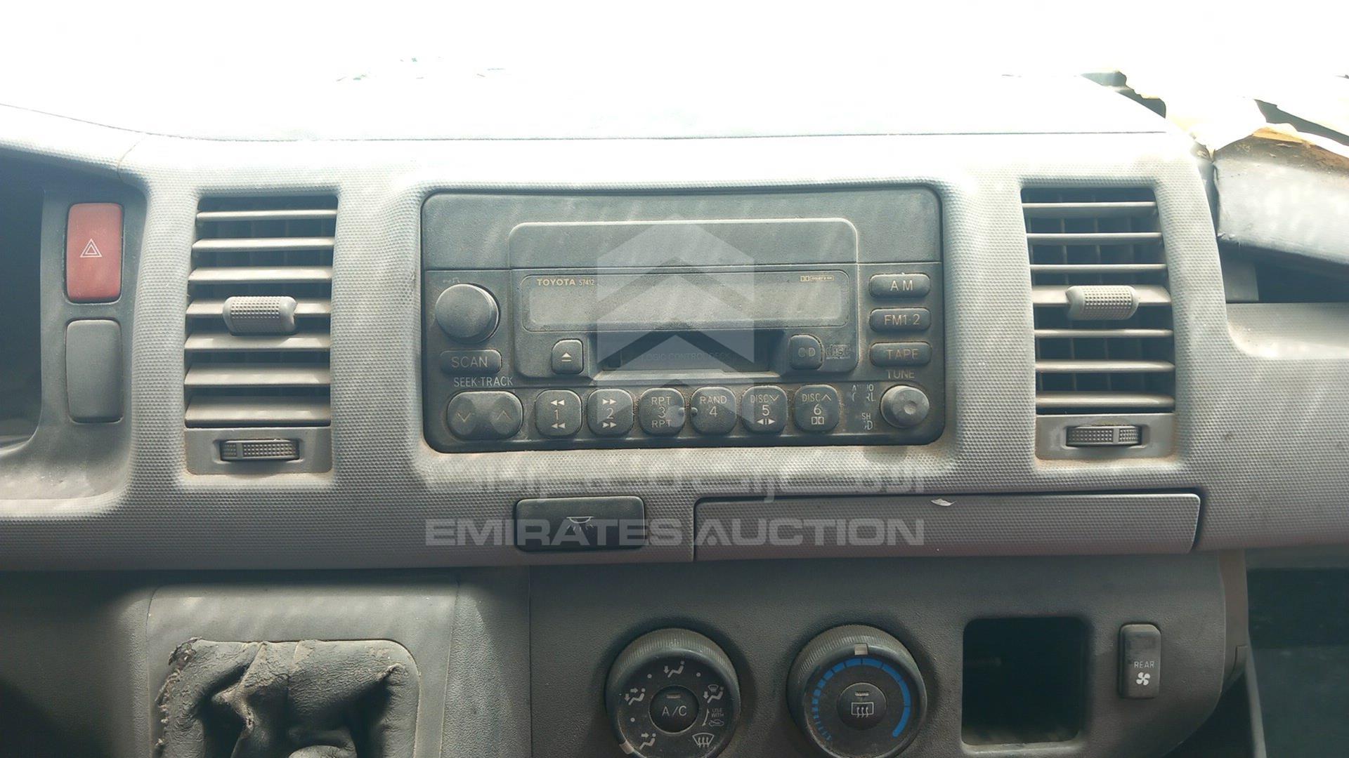 2009 TOYOTA HIACE VIN: JTGJX02P895013317