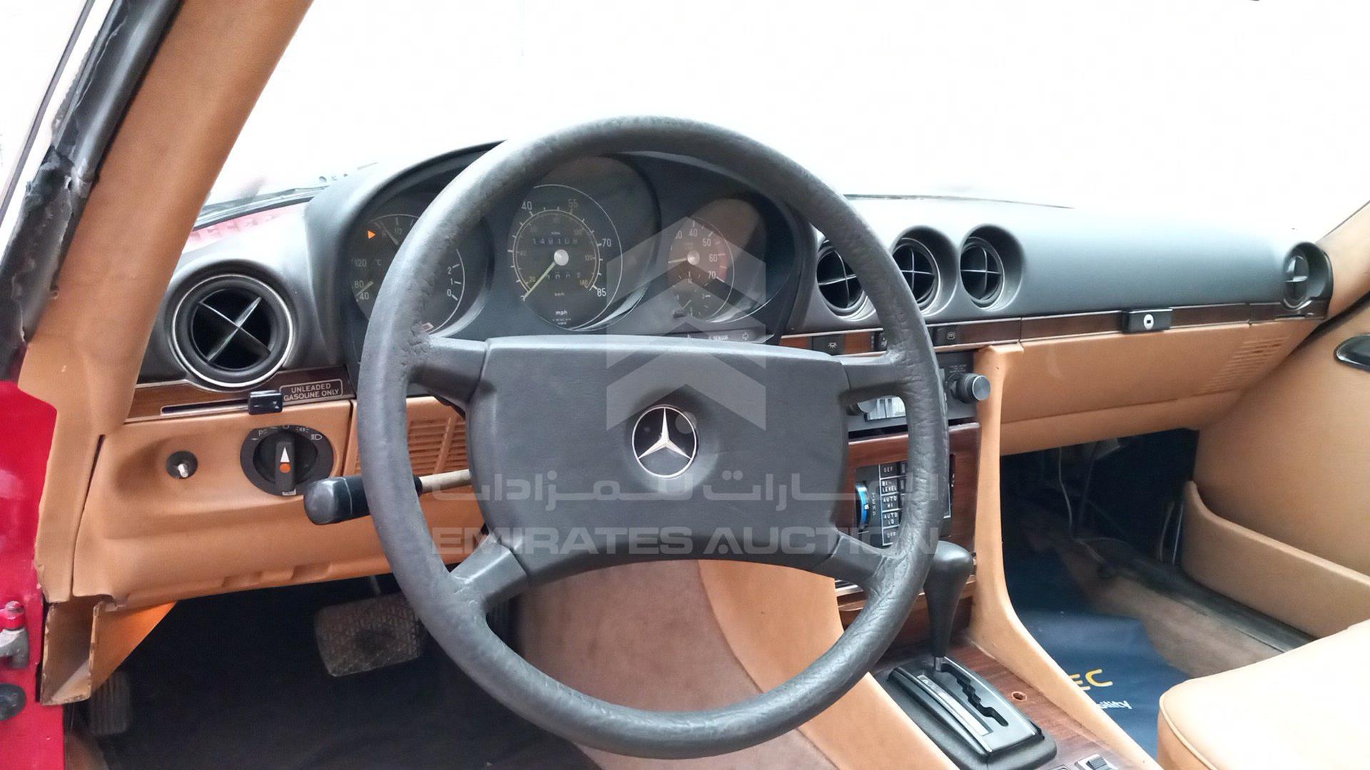 1981 MERCEDES SL 380 VIN: WDBBA45A8BB001658