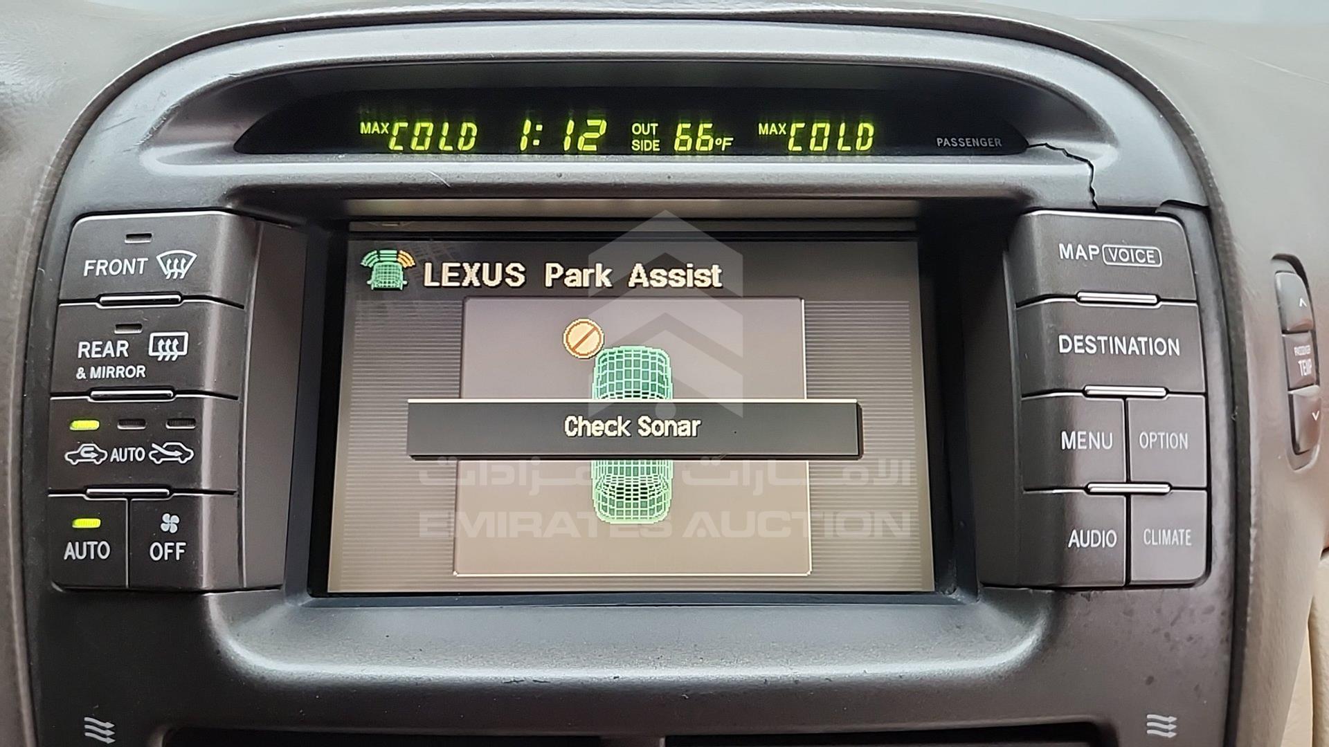 2004 LEXUS LS 430 VIN: JTHBN36F640149220