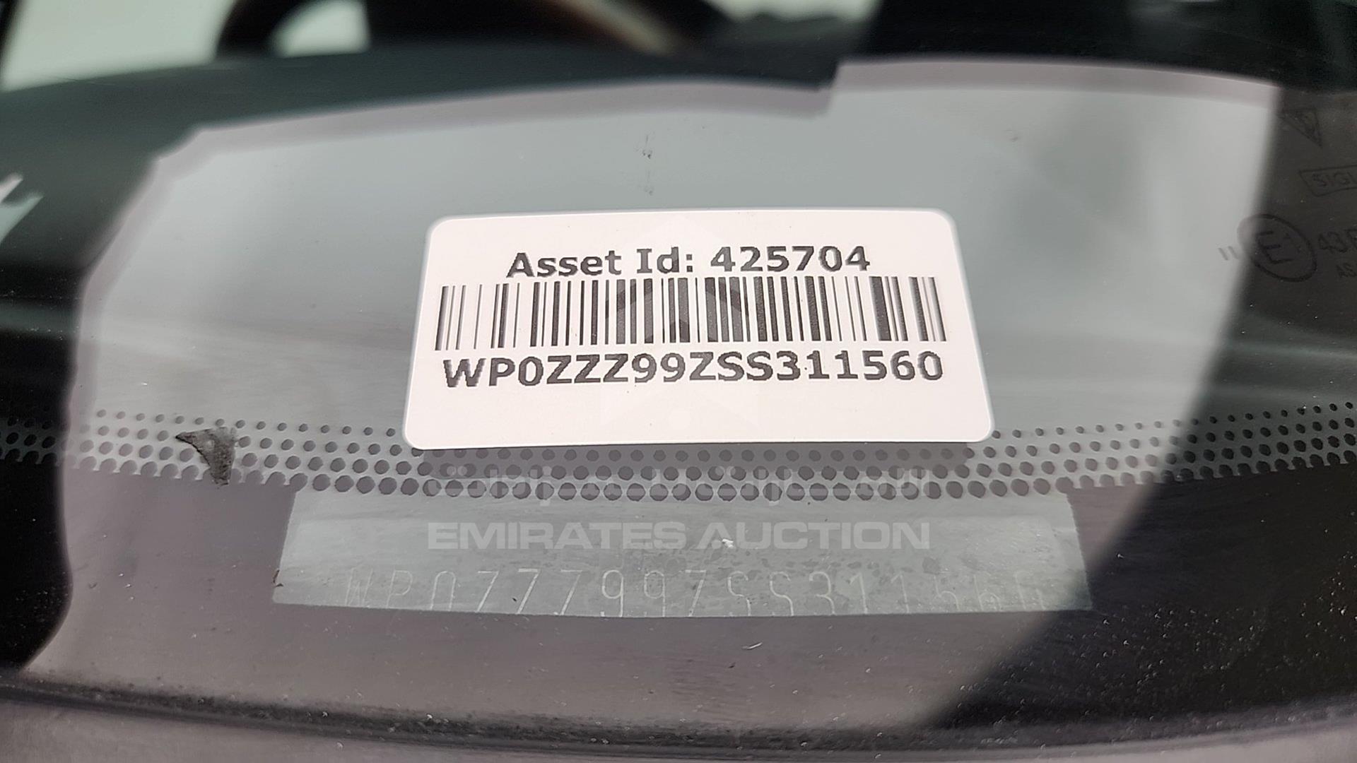 1995 PORSCHE 911 VIN: WP0ZZZ99ZSS311560