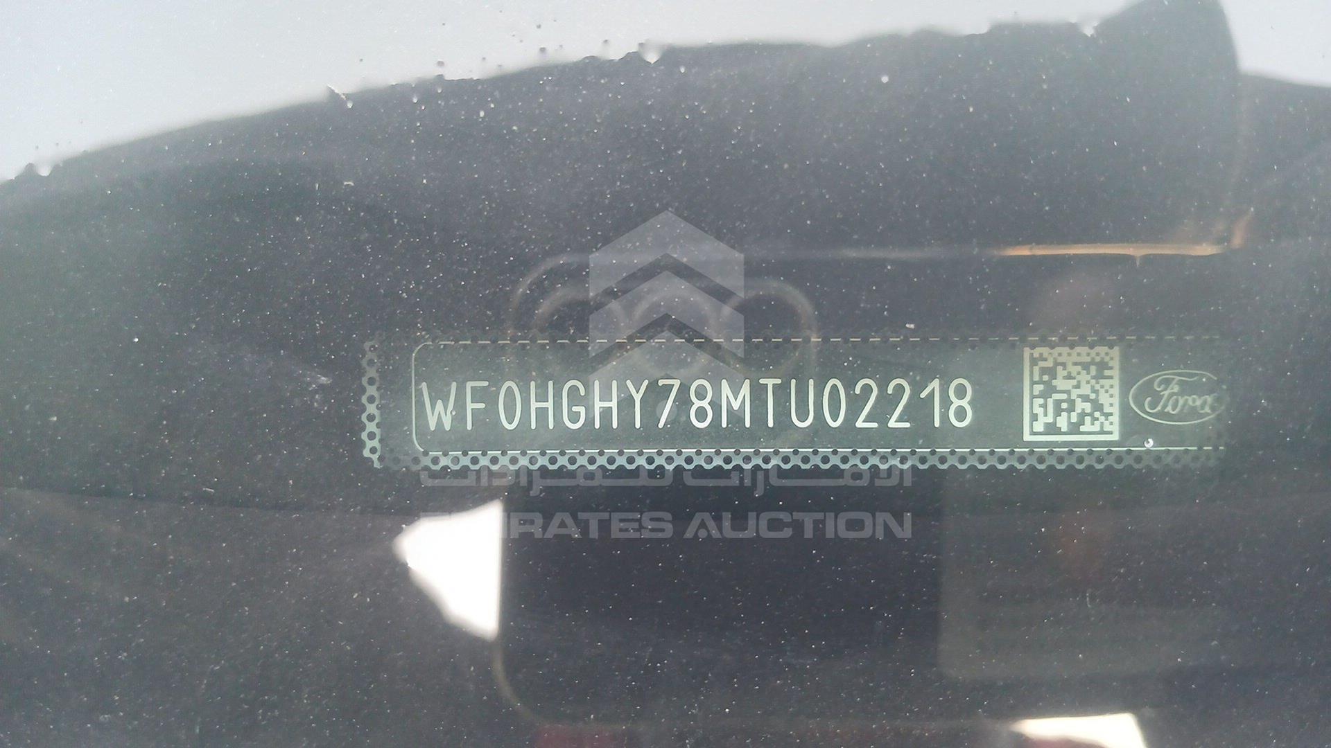 2021 FORD TRANSIT VIN: WF0HGHY78MTU02218