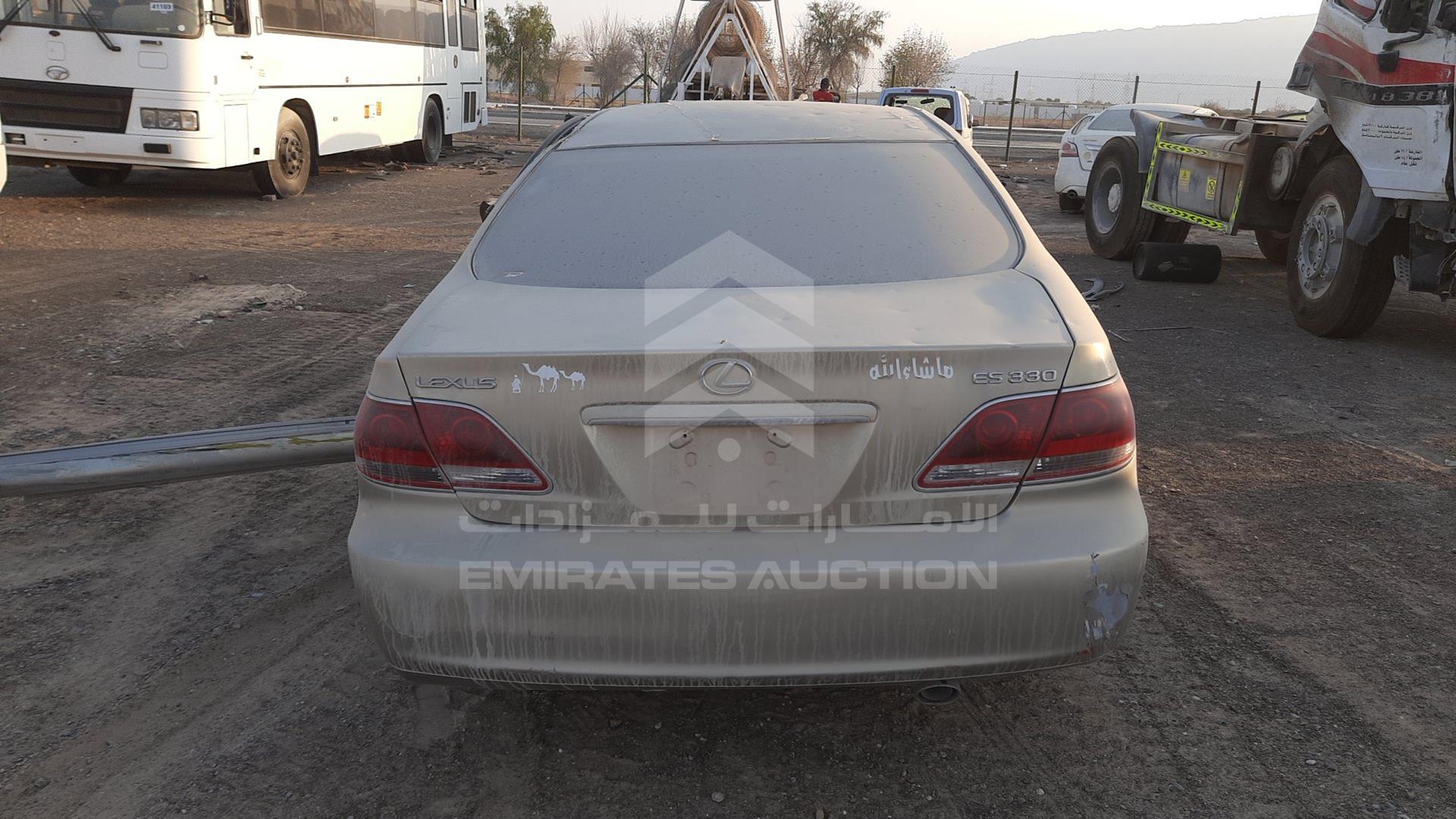 2005 LEXUS ES 330 VIN: JTHBA30G855141279