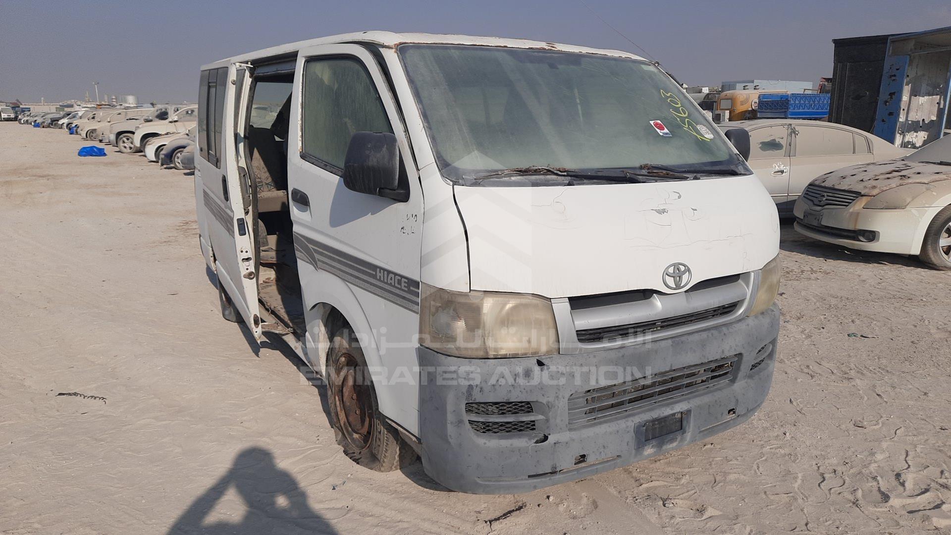 2006 TOYOTA HIACE VIN: JTGJX02P260004721