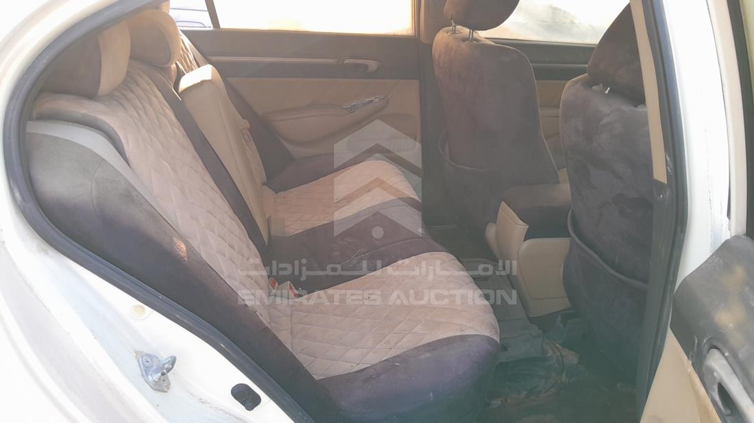 هوندا سيفيك 2008 — زاوية الراكب الخلفي اليمنى — صورة 20