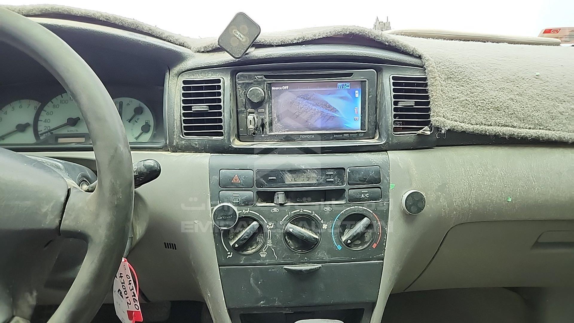 2002 TOYOTA COROLLA VIN: JTDBR23E820043960