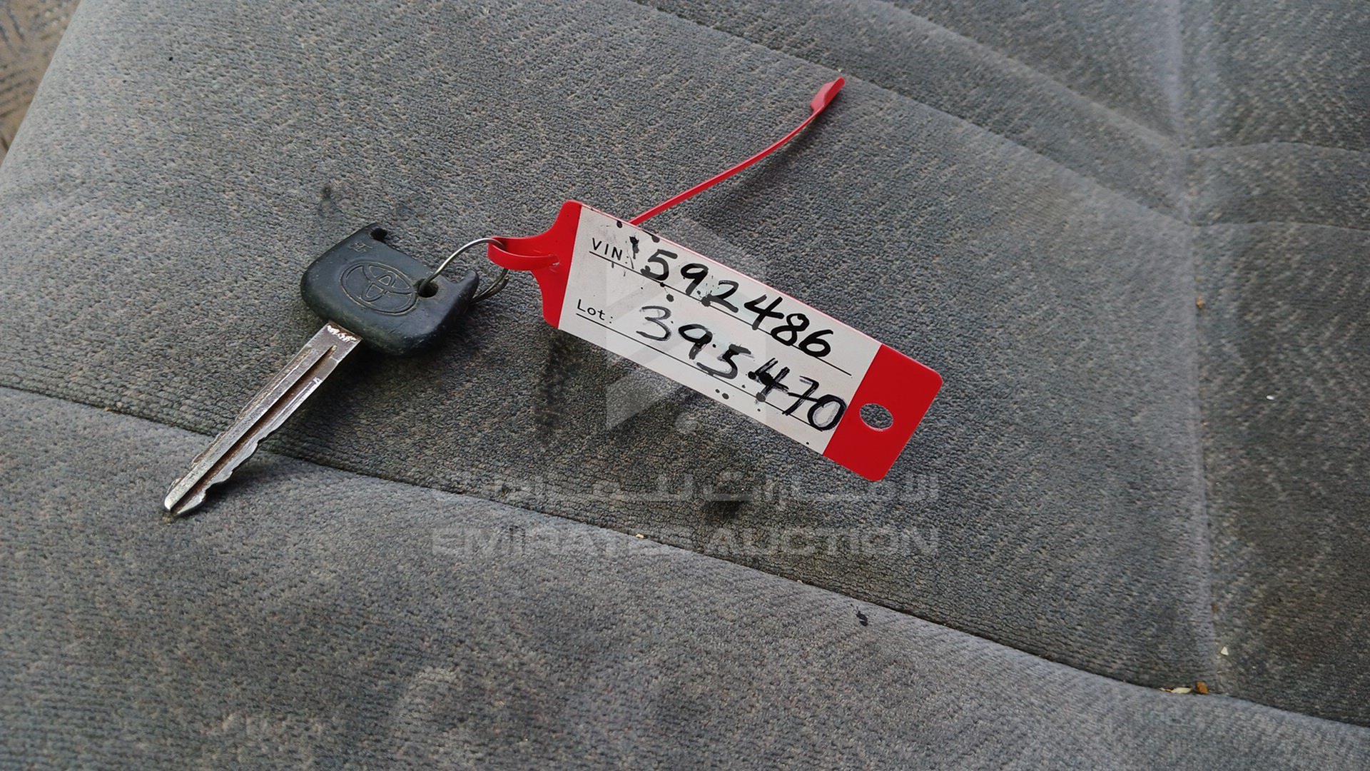 2001 TOYOTA CAMRY VIN: JT2BG22K510592486