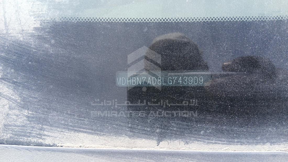 نيسان صني 2020 — رقم الشاسيه على الهيكل — صورة 3