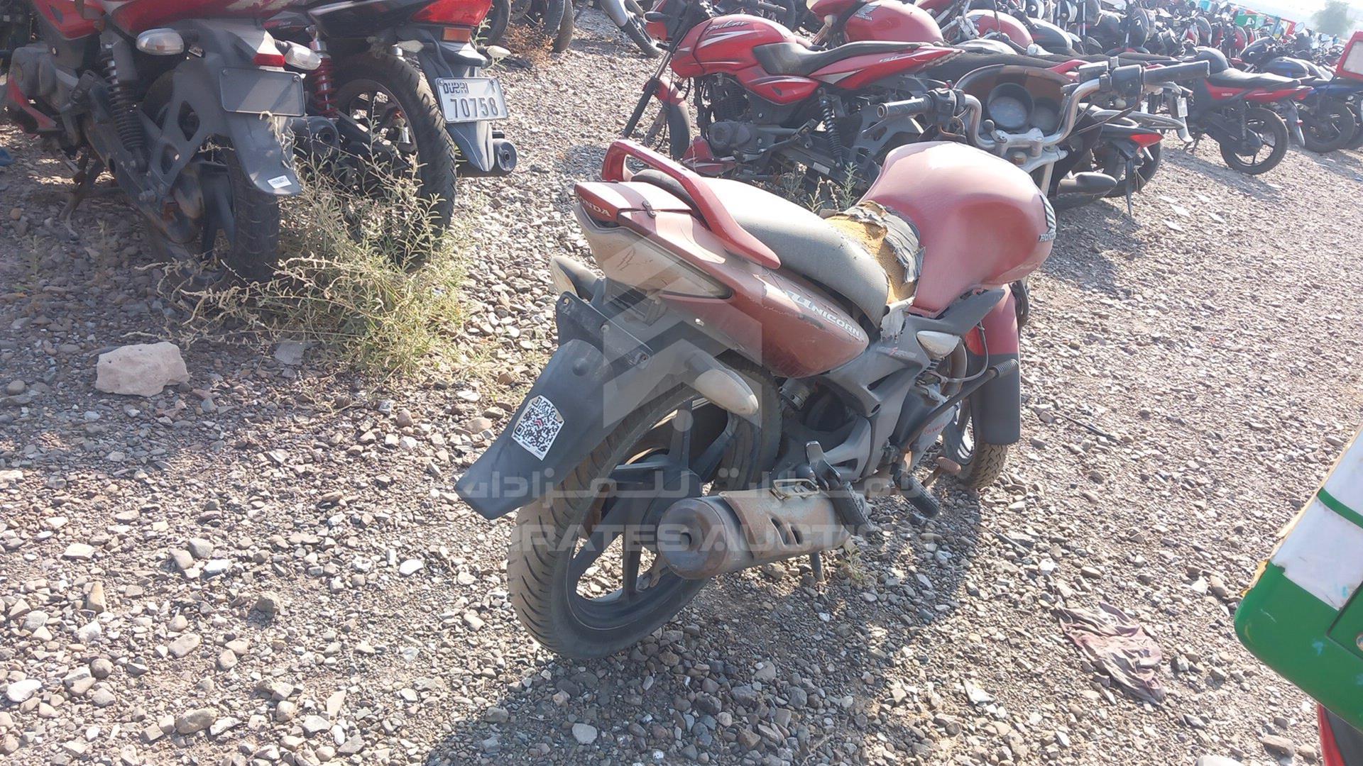 2014 HONDA CBF 150 VIN: ME4KC09CME8861507
