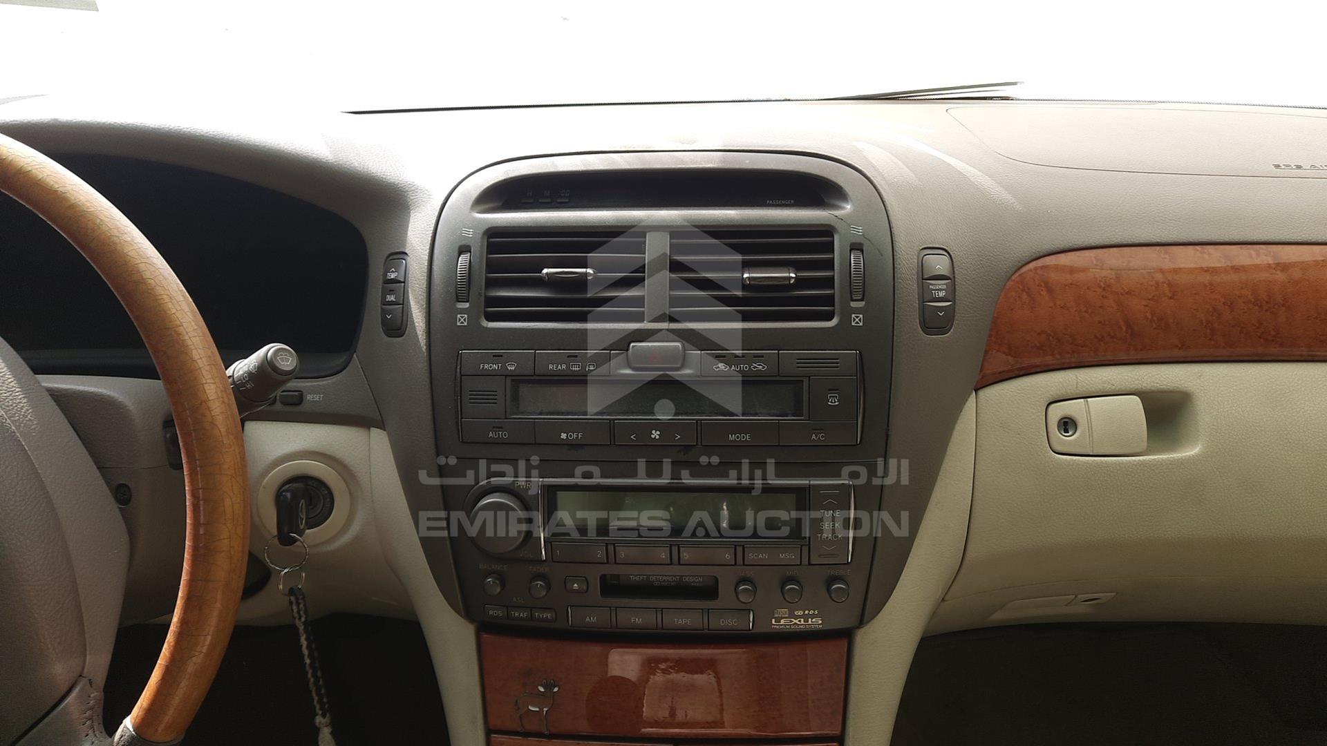 2002 LEXUS LS 430 VIN: JTHBN30F620065114