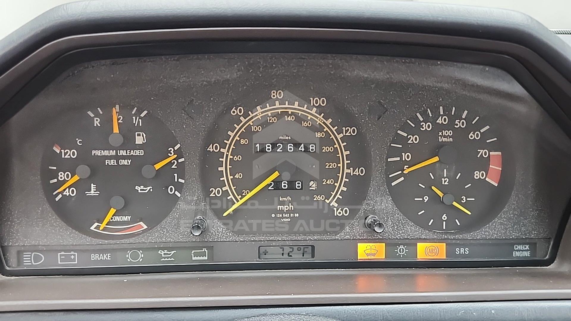 1990 MERCEDES CE 300 VIN: WDBEA51D6LB147139