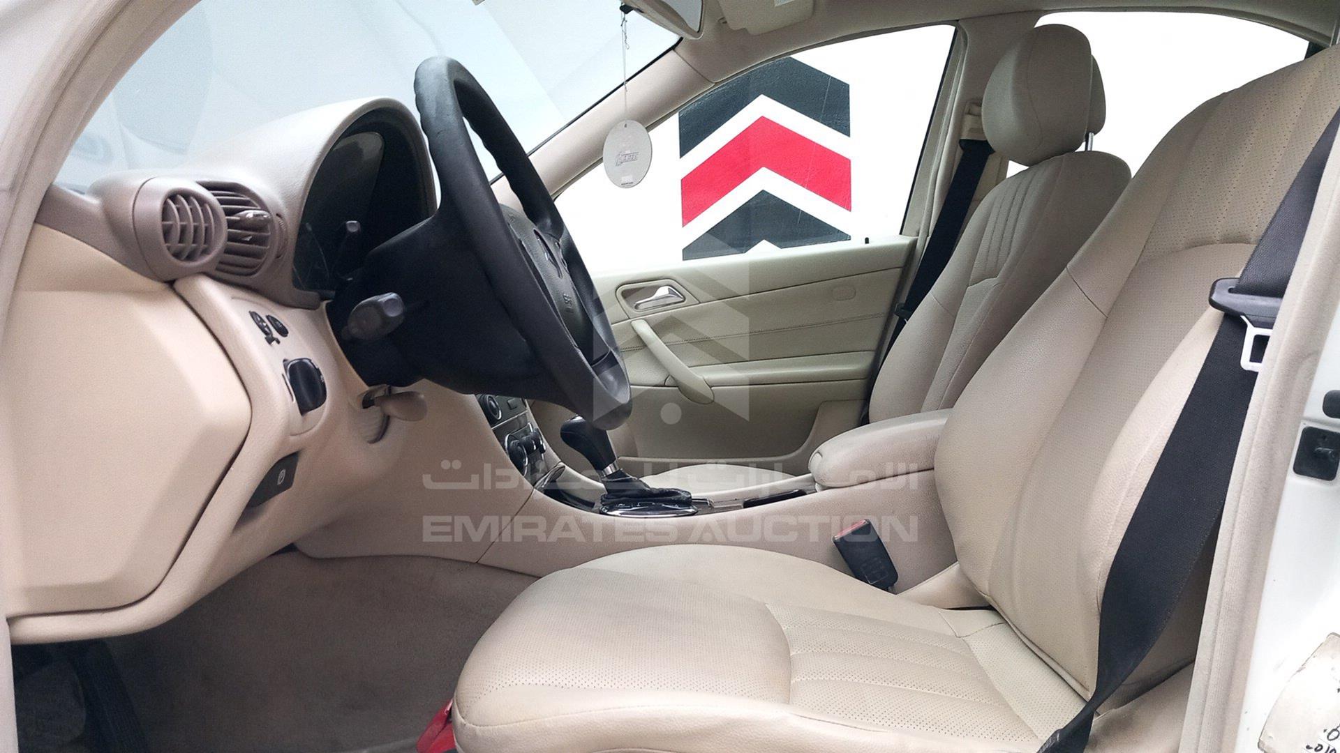 2007 MERCEDES C 200 VIN: WDBRF42H47F848646