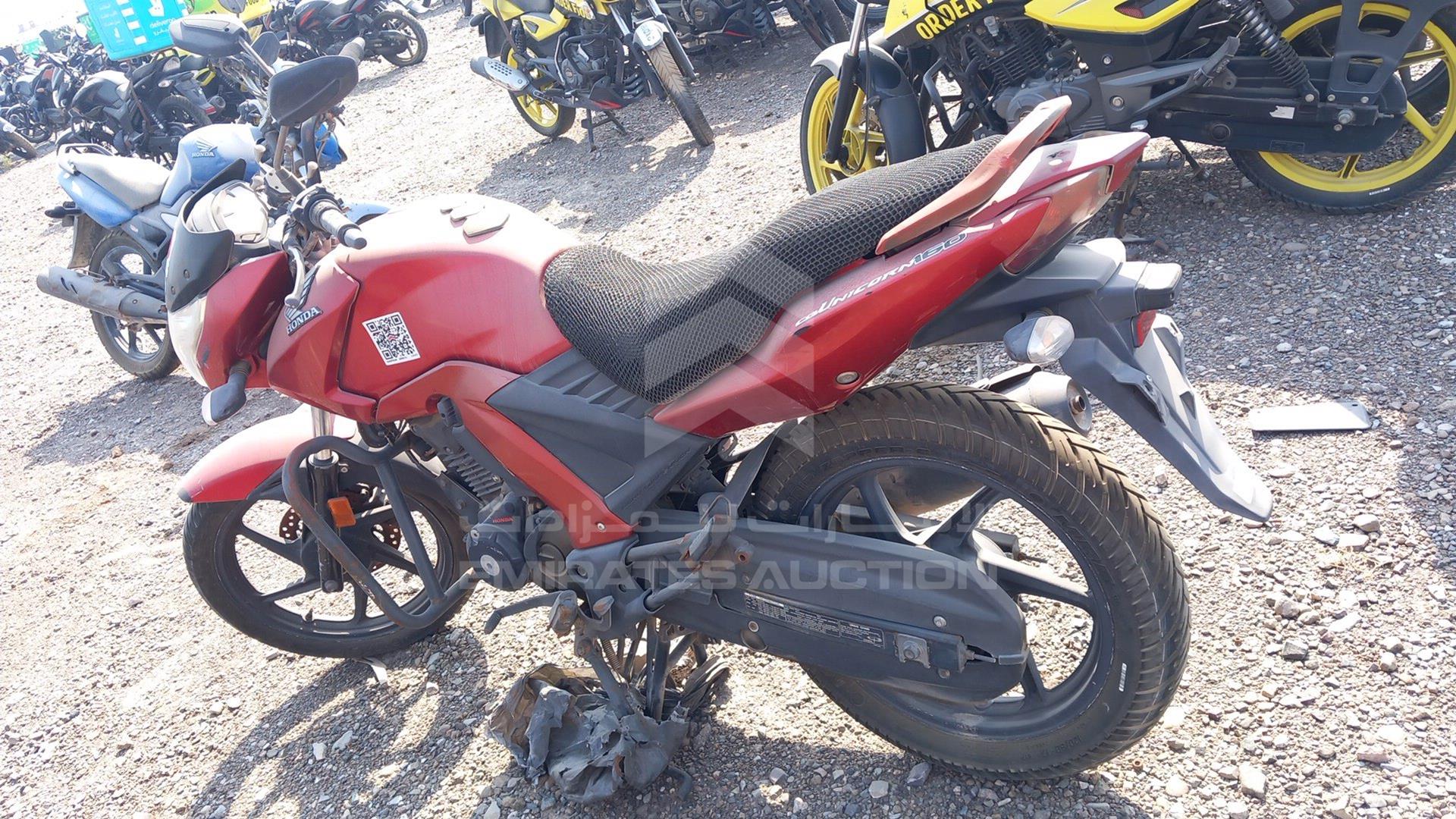 2017 HONDA UNICORN 160 VIN: ME4KC206XH8001268
