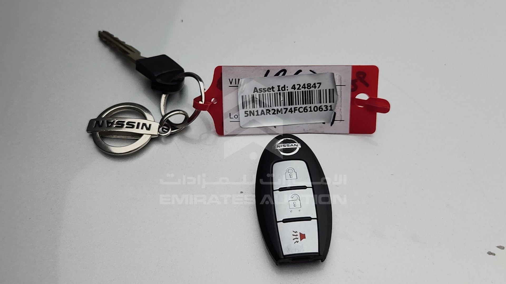 2015 NISSAN PATHFINDER VIN: 5N1AR2M74FC610631