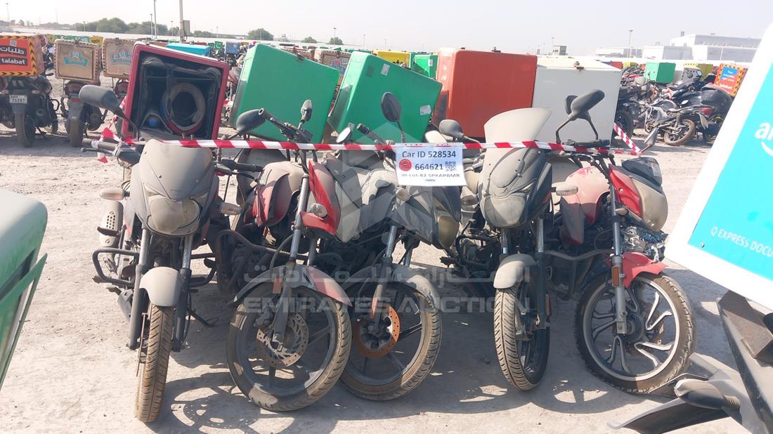 5 Motorbikes — Full Front View — Photo 1
