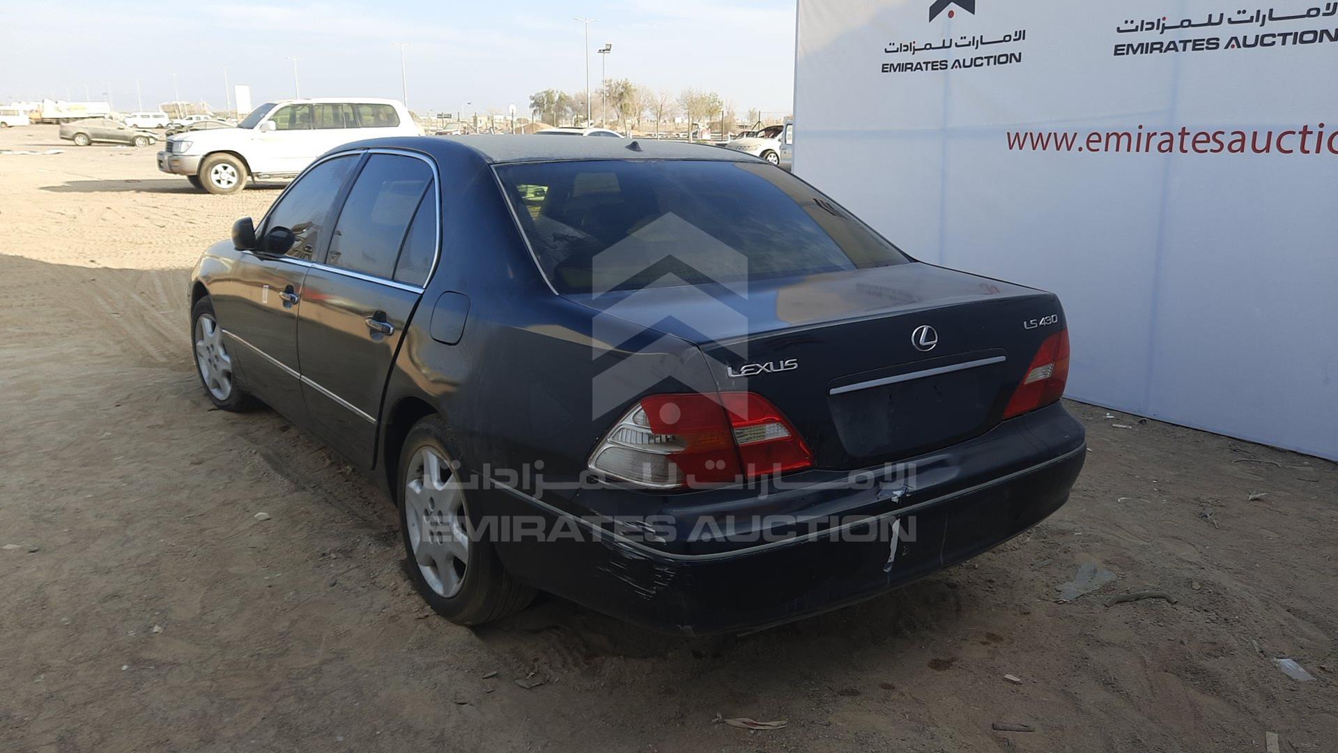 2001 LEXUS LS 430 VIN: JTHBN30FX10045687