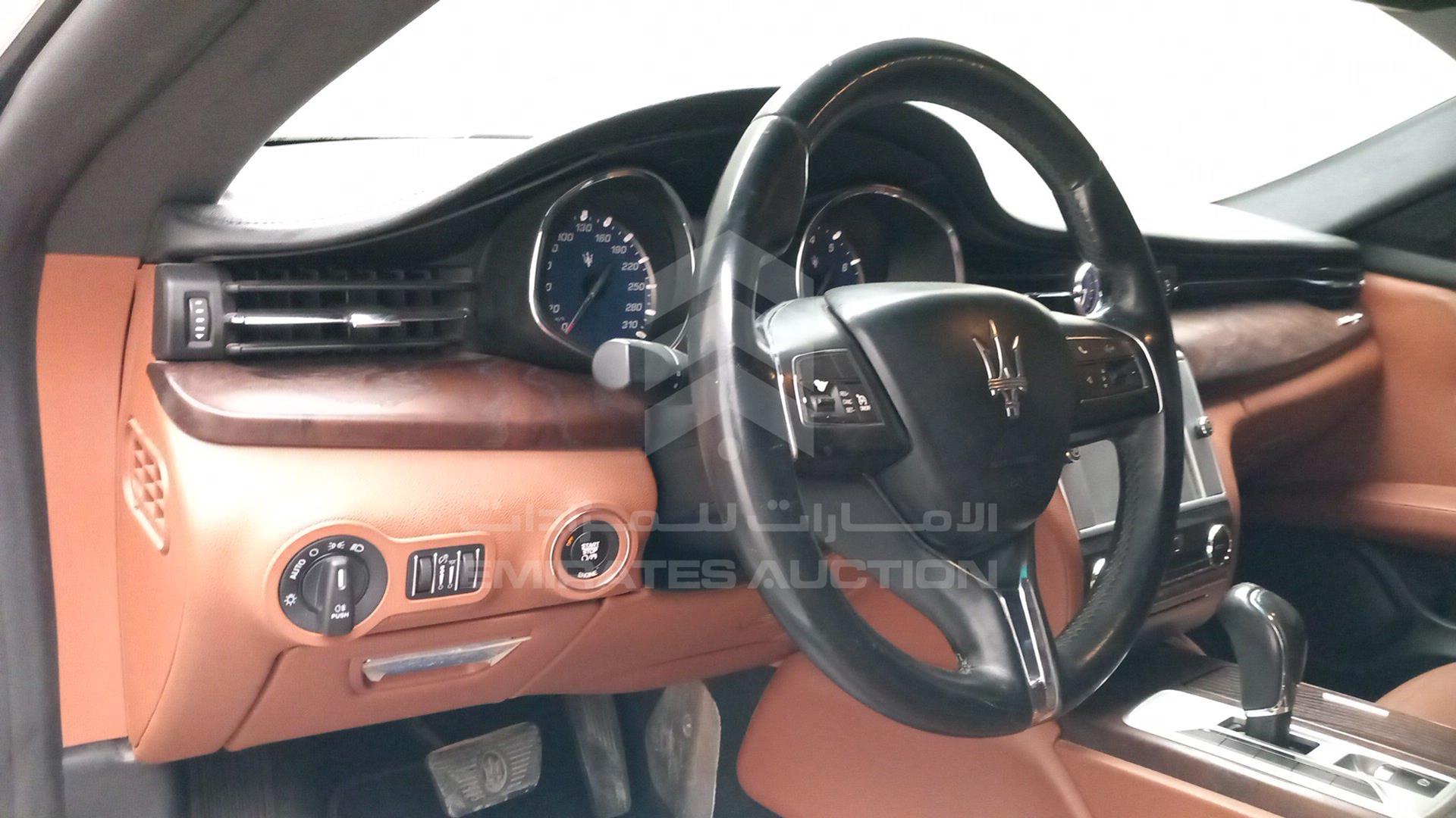 2015 MASERATI QUATTROPORTE VIN: ZAMSP56F8F1135769