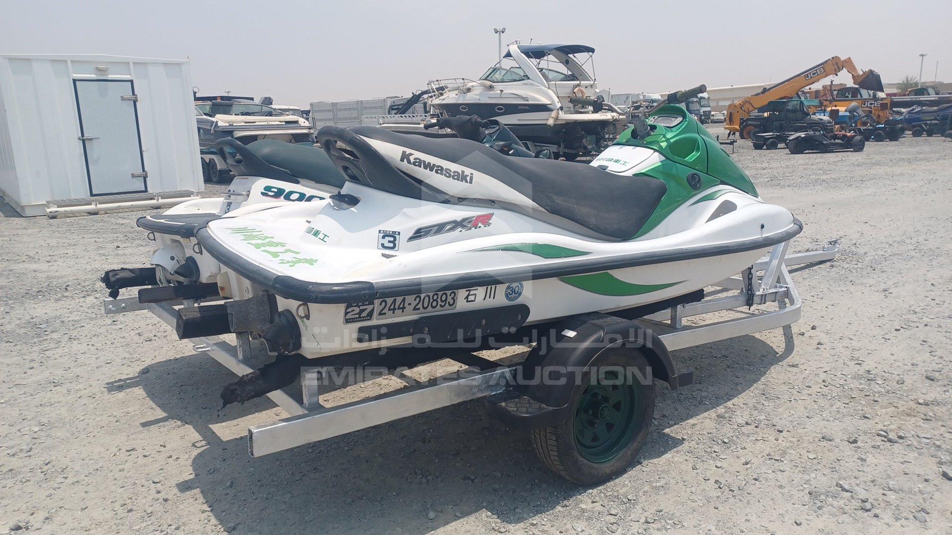 0 JET SKI + TROLLEY --- VIN: KAW21587J001