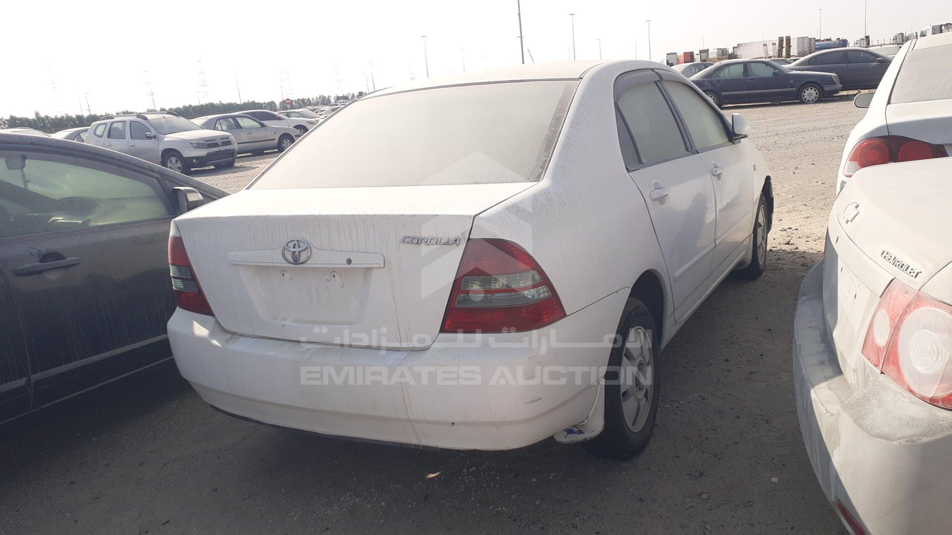 2003 TOYOTA COROLLA VIN: JTDBR23E630131939