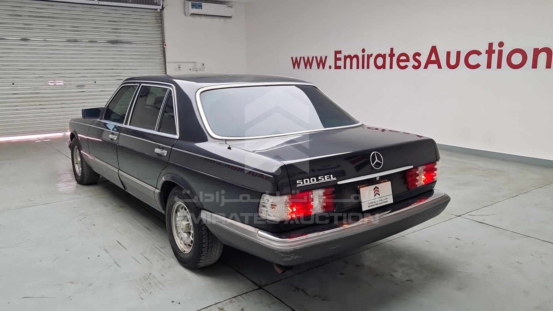 1985 MERCEDES SEL 500 VIN: WDBCA37D9FA128078