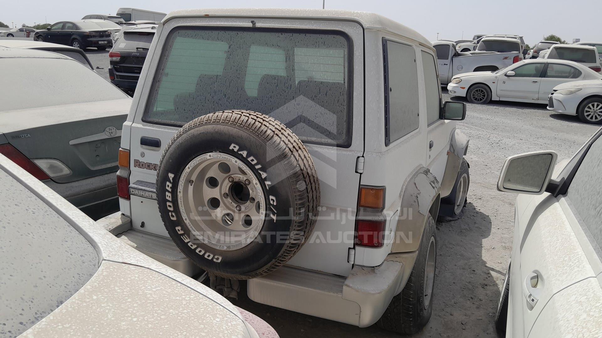 2000 DAIHATSU ROCKY VIN: JD2MF9291Y1001238